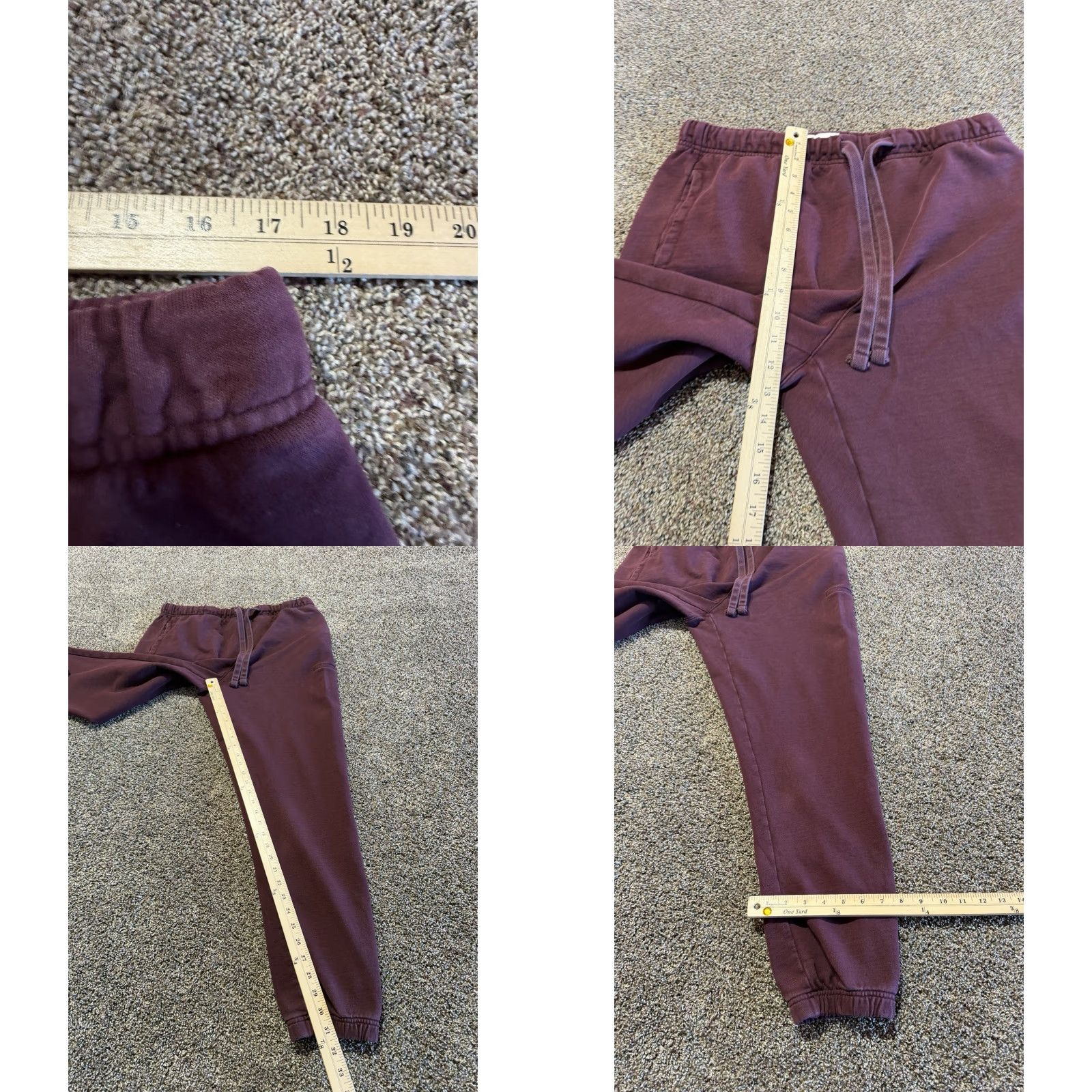 American Eagle Outfitters American Eagle Outfitters Jogger Pants Men LT Large Tall Red Pockets Tapered Athletic Activewear 4-Season Sport Size US 33 - 8 Thumbnail