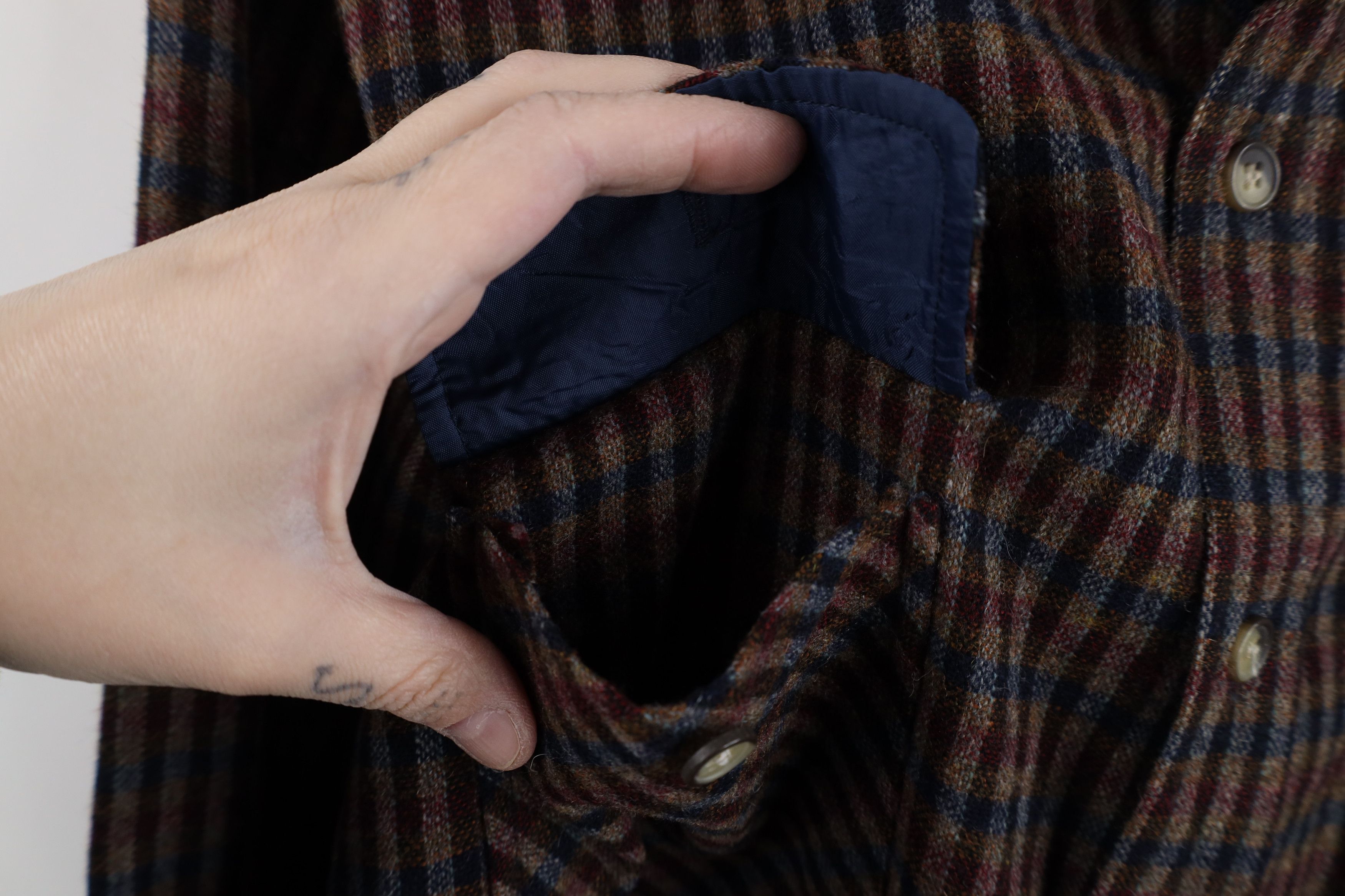 Vintage Vintage 70s Streetwear Double Pocket Collared Button Shirt Size US M / EU 48-50 / 2 - 6 Thumbnail