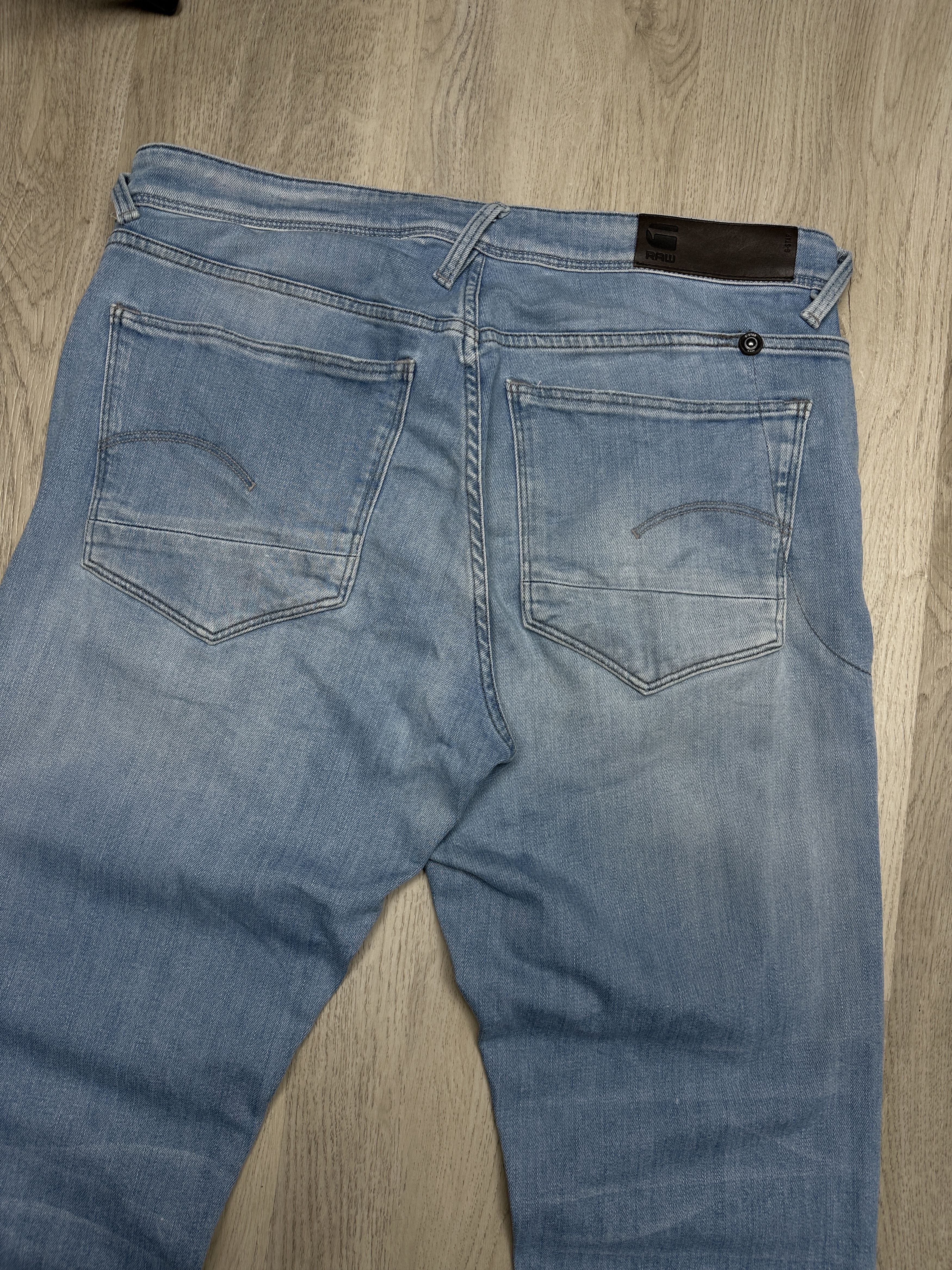 G-Star G Star Raw Mens G-Bleid Slim Denim Pants Jeans Size US 34 / EU 50 - 10 Thumbnail