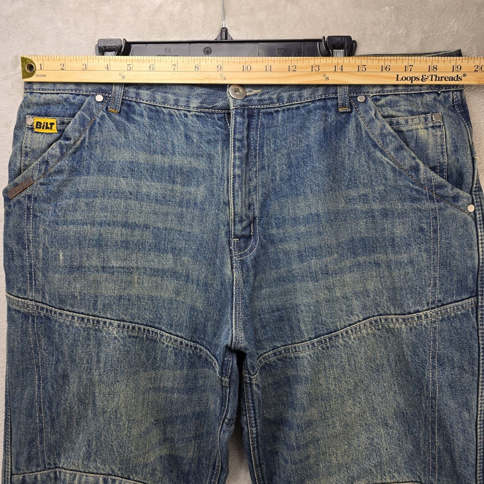 Other Bilt Iron Workers Jeans Mens 38 Protective Lining W/ Pads Size US 38 / EU 54 - 17 Thumbnail