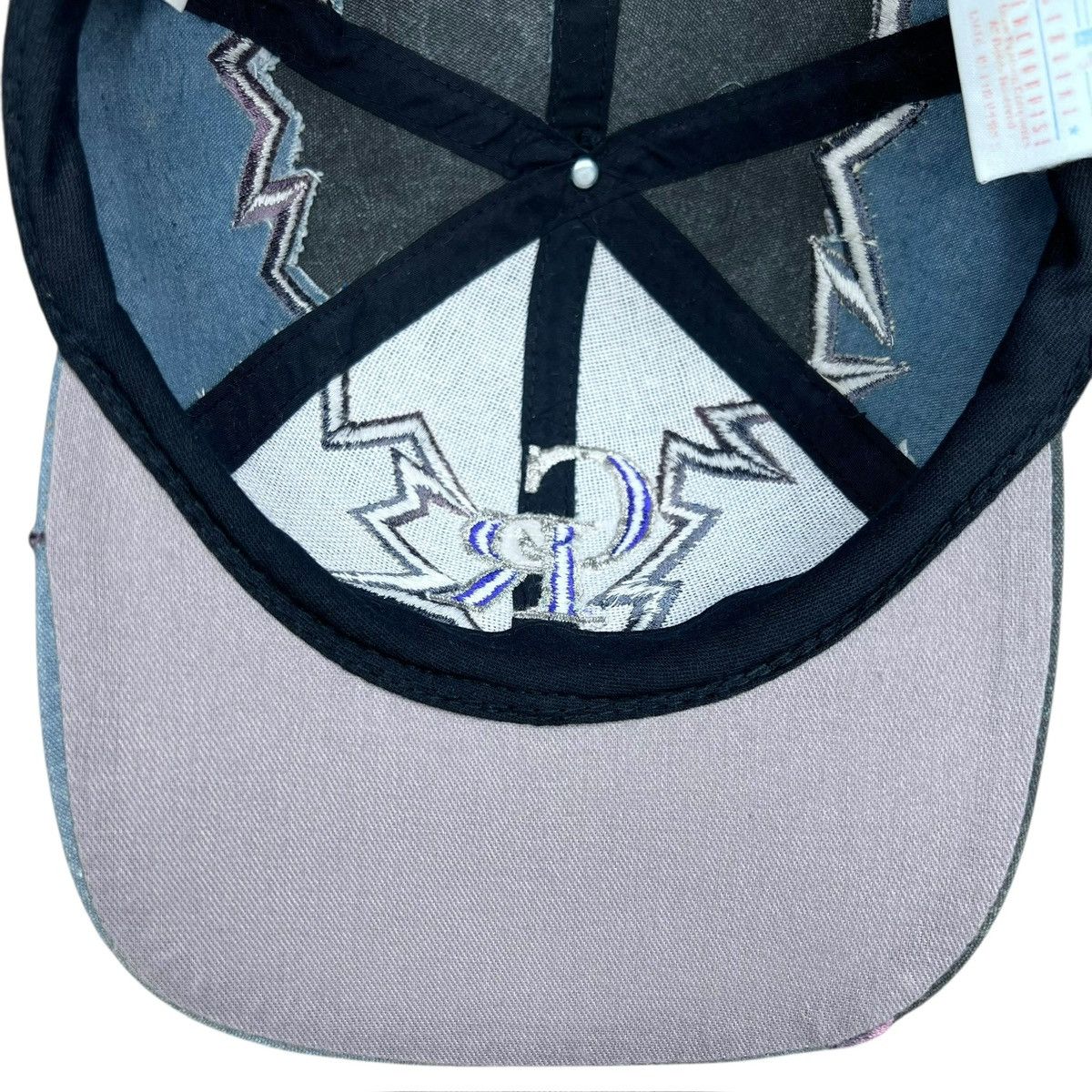 Drew Pearson Vtg 1990s MLB Colorado Rockies Drew Pearson Jagged Edge Hat Size ONE SIZE - 12 Thumbnail
