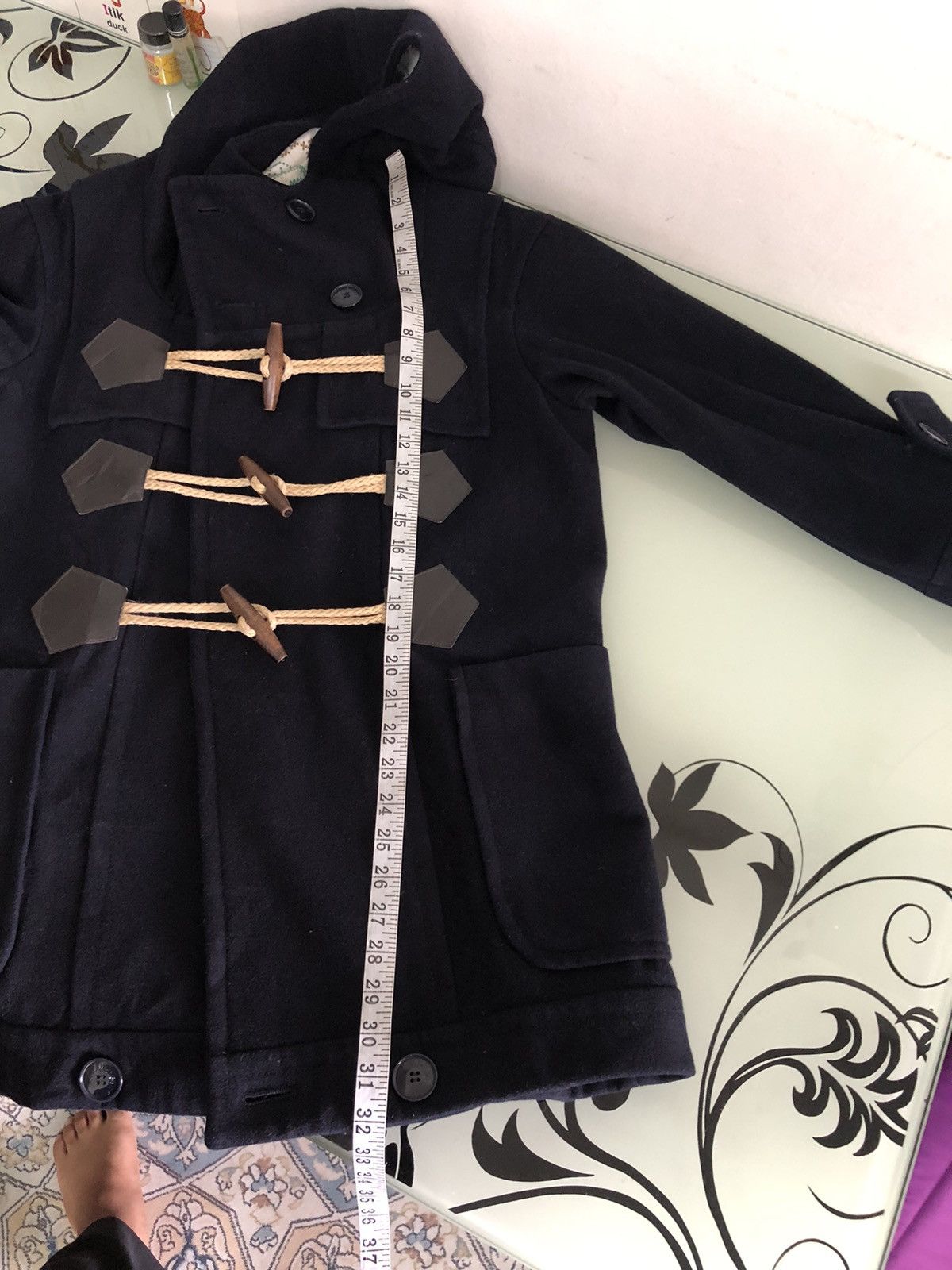 Issey Miyake Ne-net by Issey Miyake Wool Duffle Coat Hoodie Size US M / EU 48-50 / 2 - 20 Thumbnail