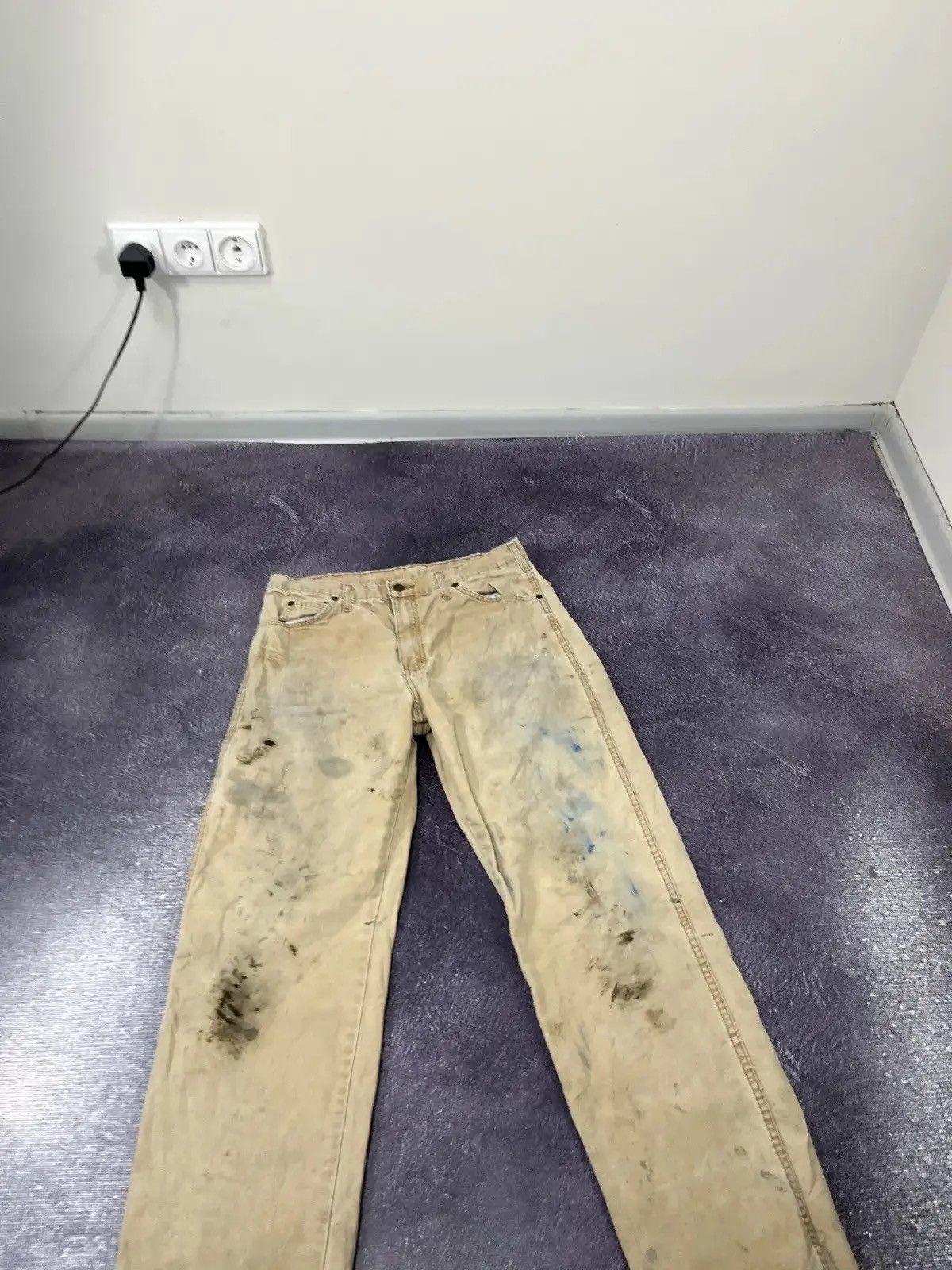 Dickies × Vintage Vintage Dickies Y2K American Work Hype Baggy Pants Jeans Size US 34 / EU 50 - 7 Thumbnail