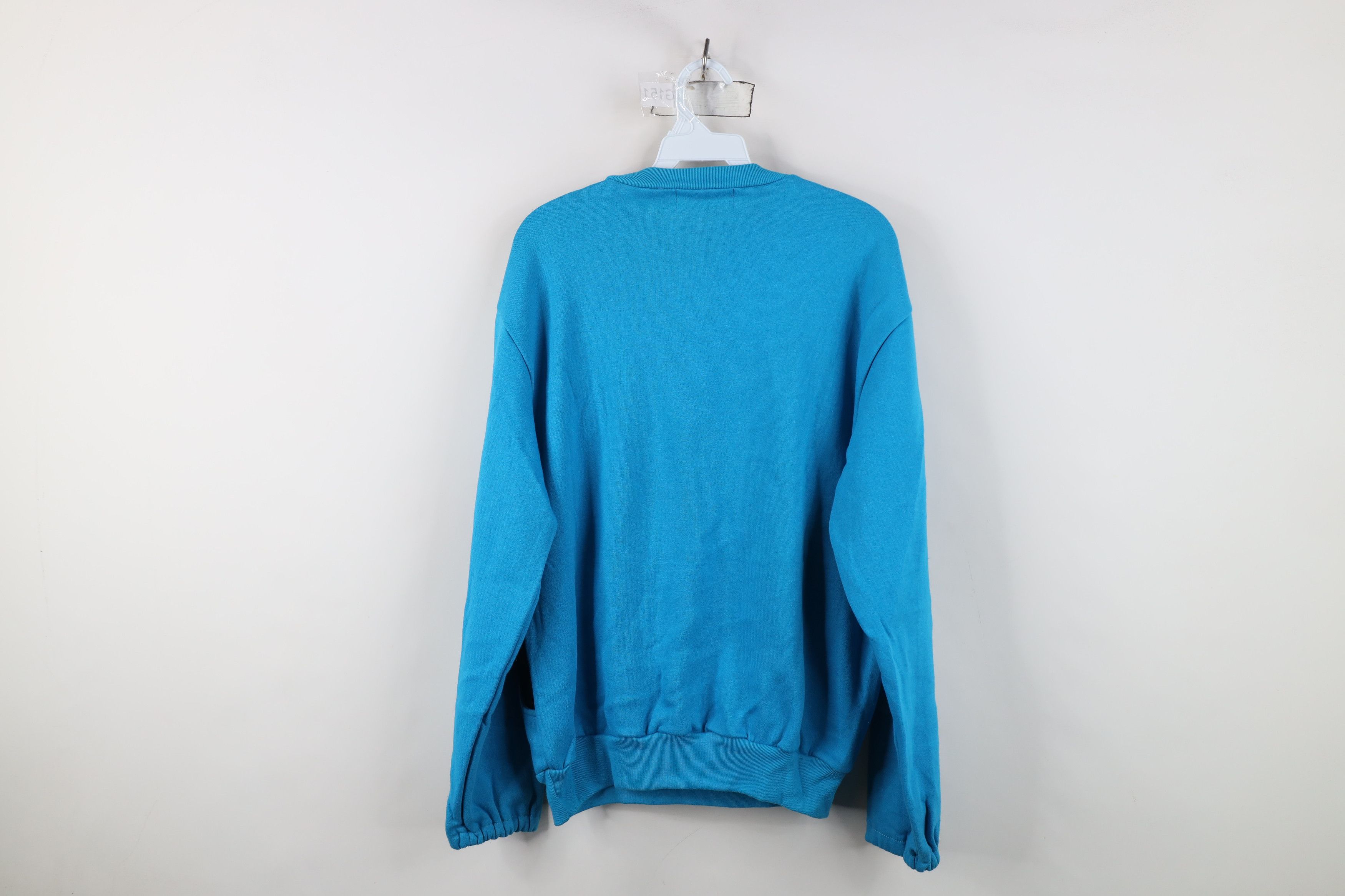 Vintage Deadstock Vintage 90s Streetwear Trim Half Zip Sweatshirt Size US L / EU 52-54 / 3 - 13 Thumbnail