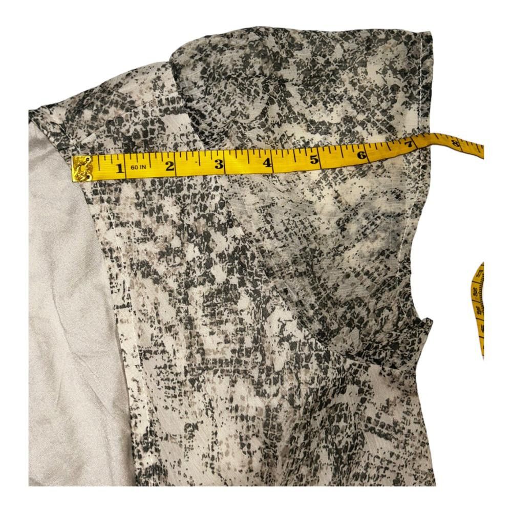 Abercrombie & Fitch Abercrombie & Fitch l Snakeskin Wrap Dress XS Size XS / US 0-2 / IT 36-38 - 9 Thumbnail