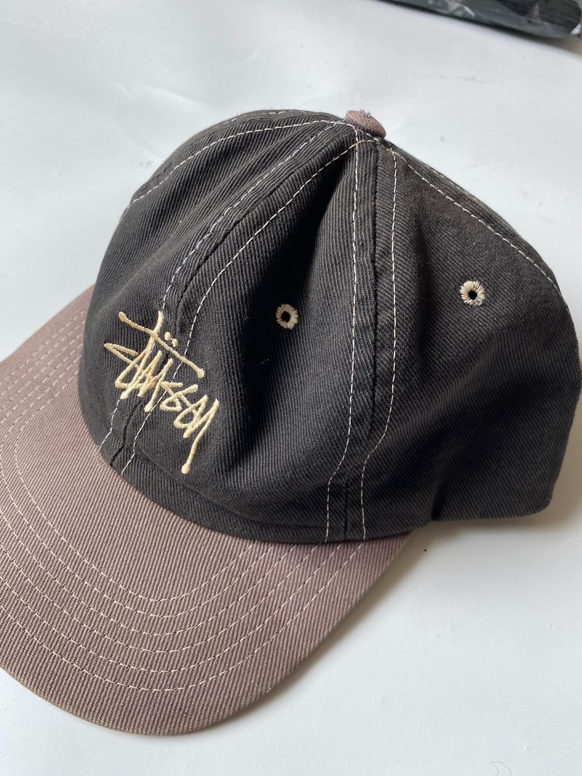 Stussy × Vintage Stussy Vintage Hat Made In USA 80s Size ONE SIZE - 3 Thumbnail