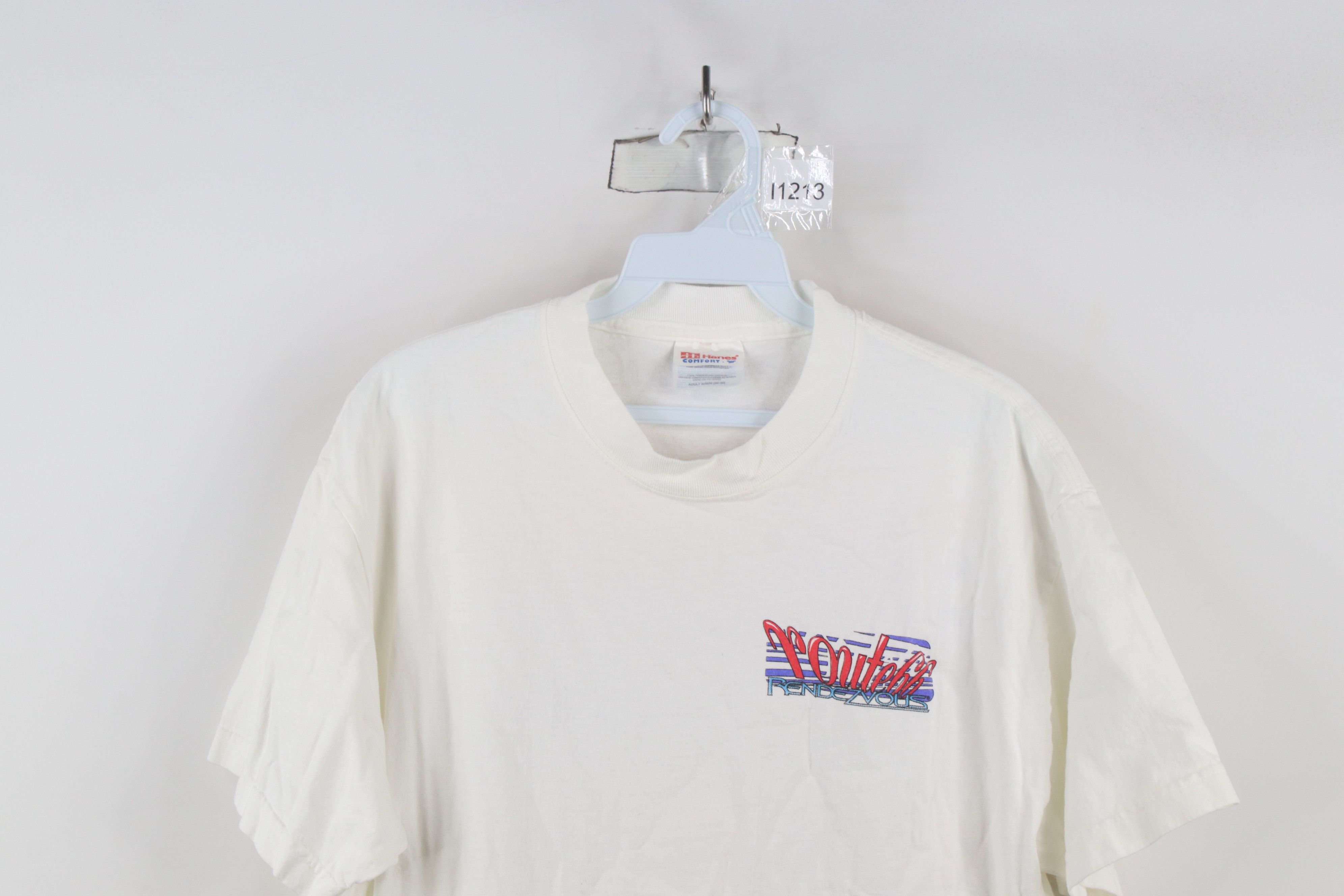 Vintage Vintage 90s Route 66 Rendezvous Car Show T-Shirt White Size US L / EU 52-54 / 3 - 2 Thumbnail