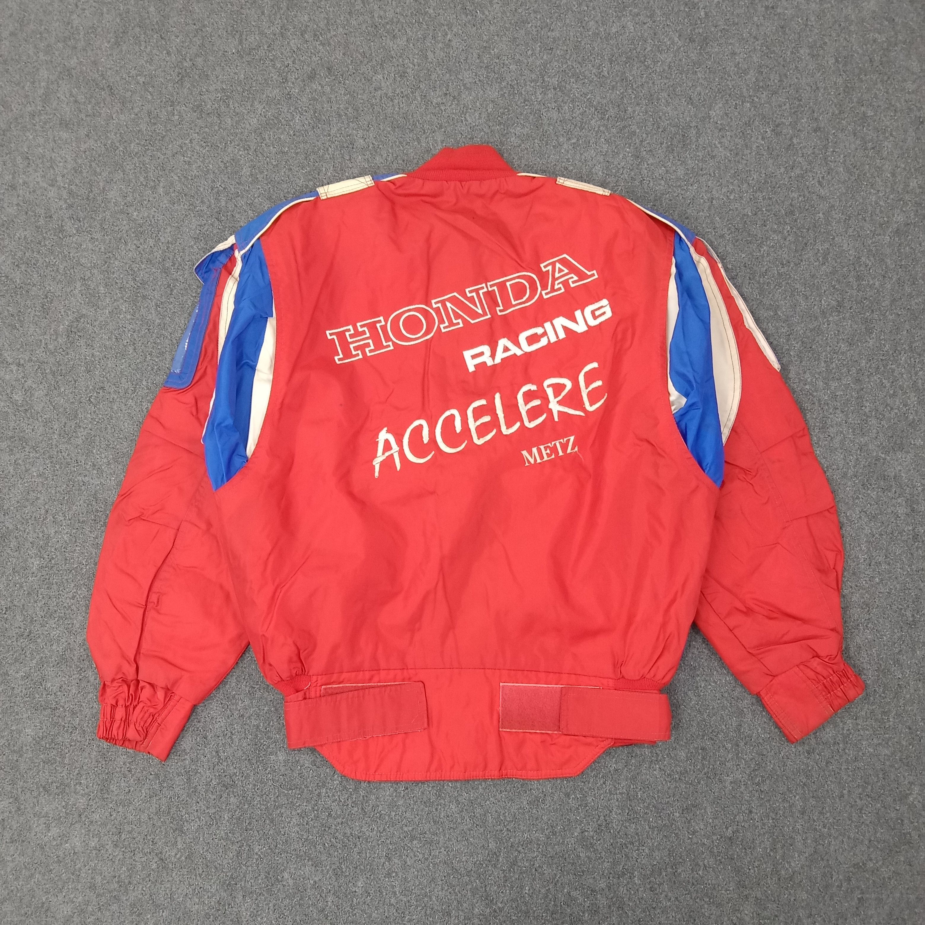 Honda HONDA HRC Racing METZ Bombers Jacket C262N9 Size US L / EU 52-54 / 3 - 1 Thumbnail