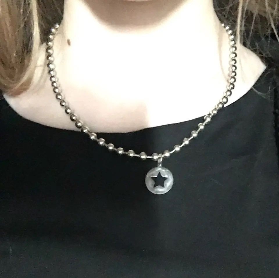 Jewelry × Vintage Harajuku Cute Star Pentagram Pendant Necklaces Punk Rock Size ONE SIZE - 2 Thumbnail