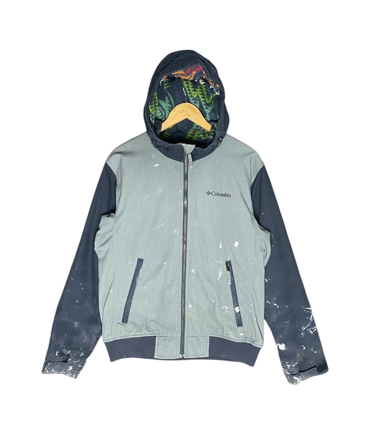 Columbia Columbia Distressed paints Hoodie Jacket Size US M / EU 48-50 / 2 - 1 Thumbnail