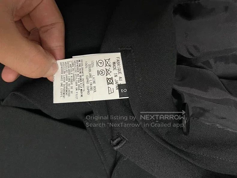 Yohji Yamamoto Yohji Yamamoto YS 23SS Deconstructed Blazer. Size US S / EU 44-46 / 1 - 7 Thumbnail