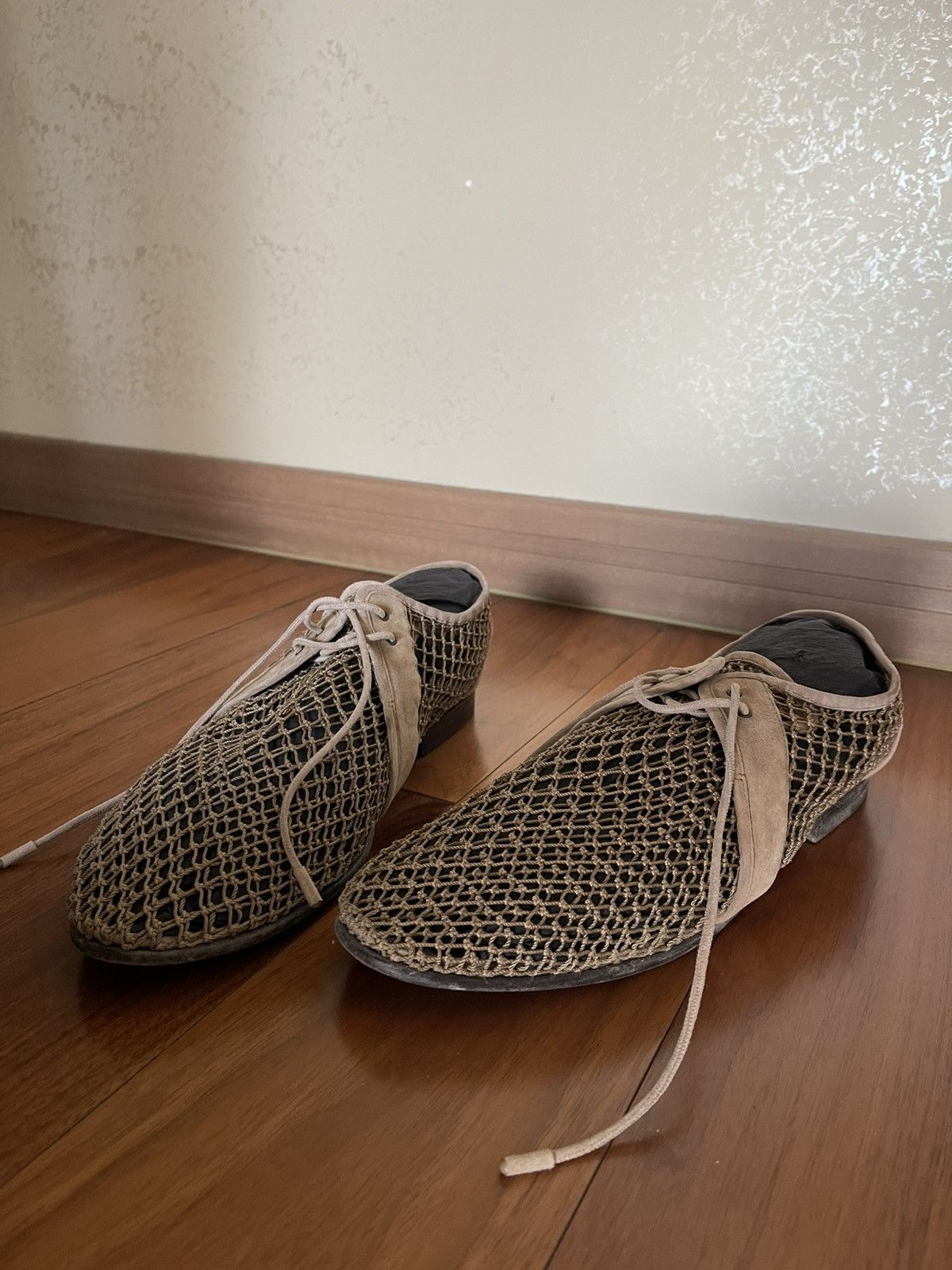 Saint Laurent Paris Saint Laurent net design derby Size US 10 / EU 43 - 1 Thumbnail