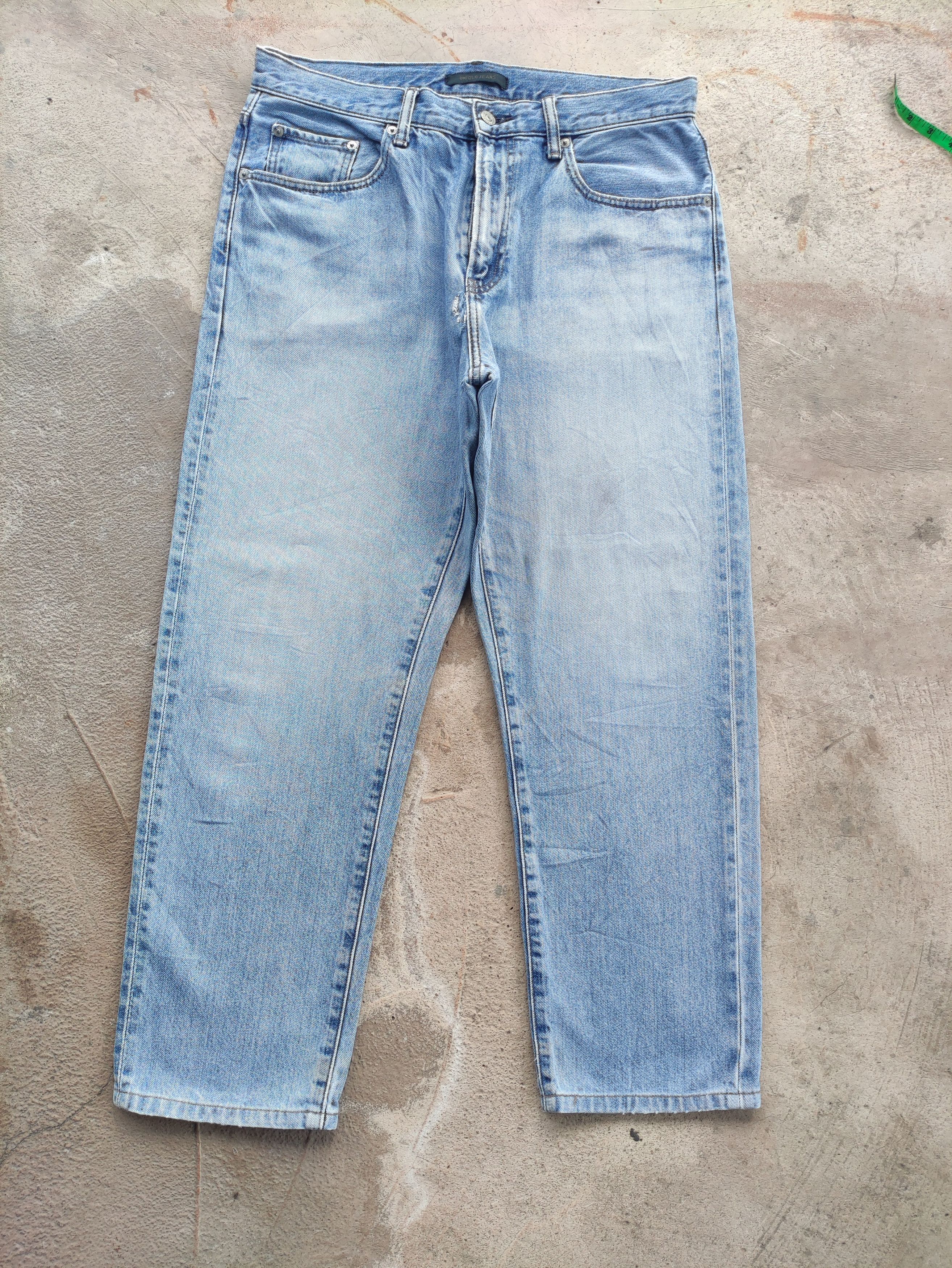 Japanese Brand Vintage Japanese Jean Distressed Faded Denim Pants Size US 34 / EU 50 - 1 Thumbnail