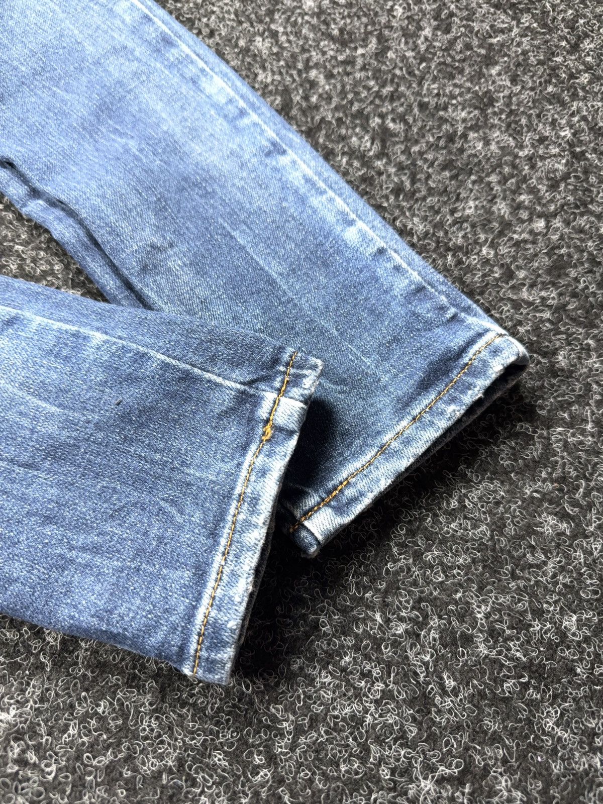 Diesel 00s Y2K Diesel Luxury Slandy Super Skinny Dark Wash Jeans Size 29" - 2 Thumbnail