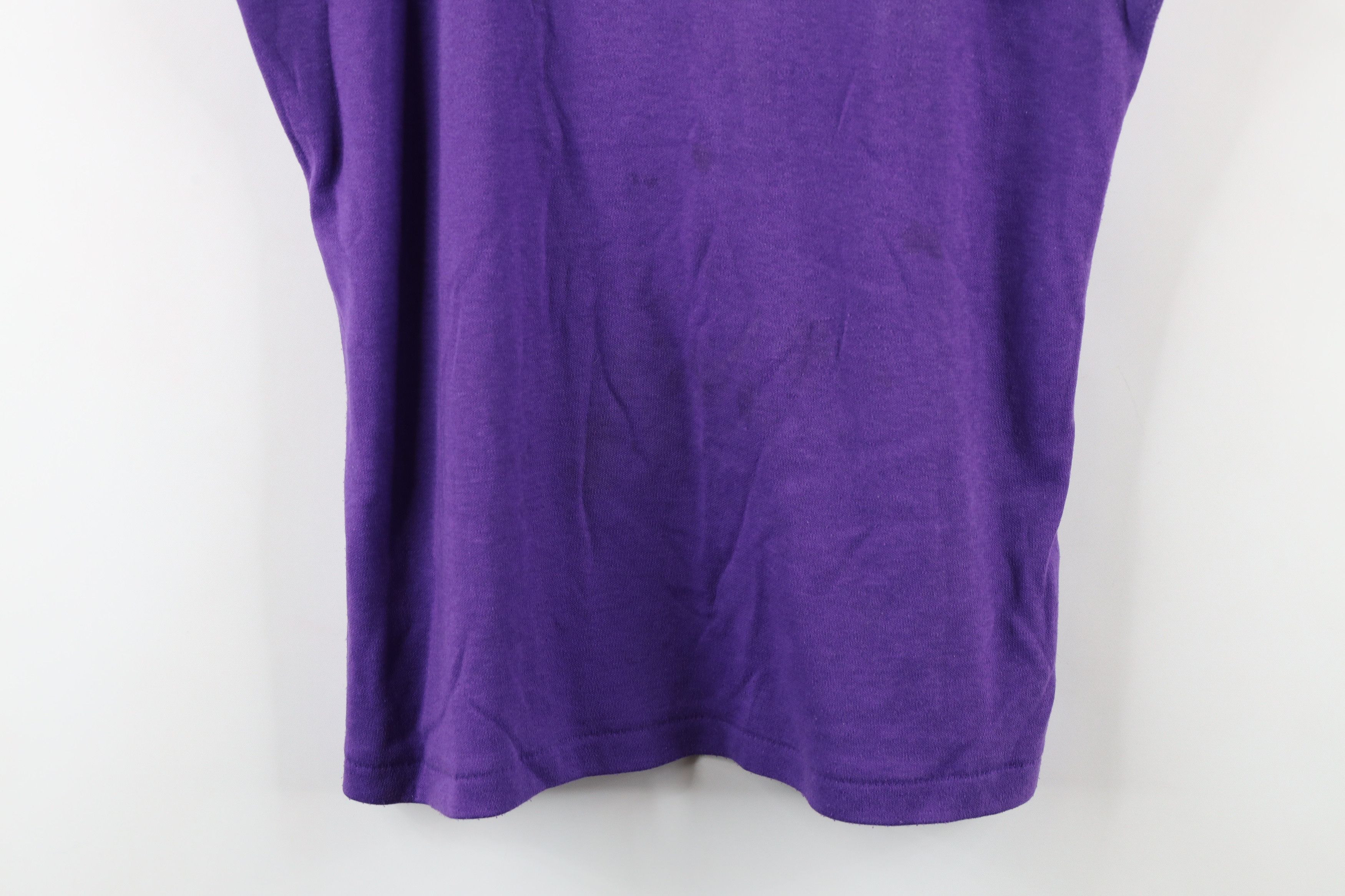 Vintage Vintage 90s Streetwear Blank Sleeveless Tank Top T-Shirt USA Size L / US 10 / IT 46 - 3 Thumbnail