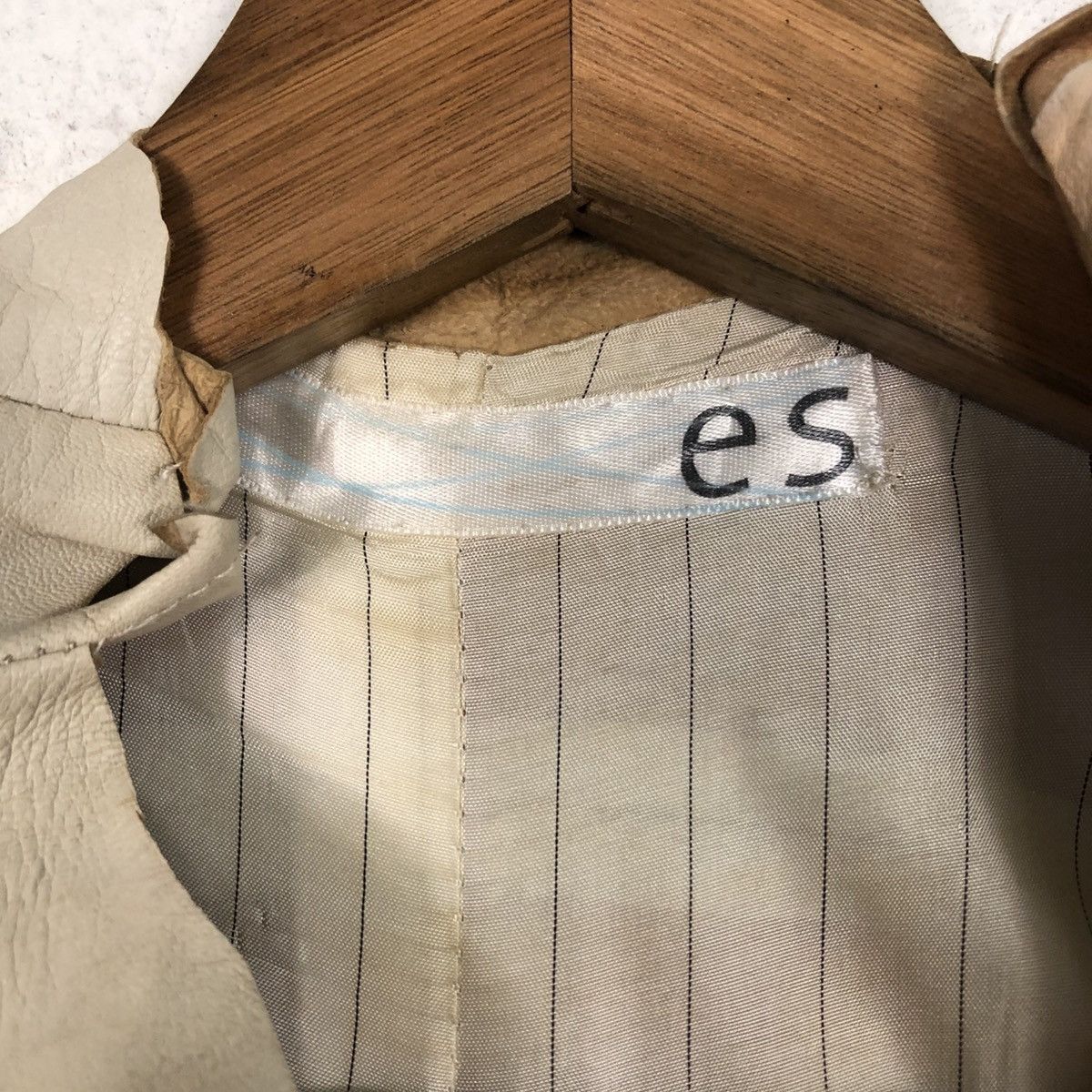 Japanese Brand Distressed Punk Vest Leather Biker Es Sadaharu Hoshino Size US M / EU 48-50 / 2 - 18 Thumbnail