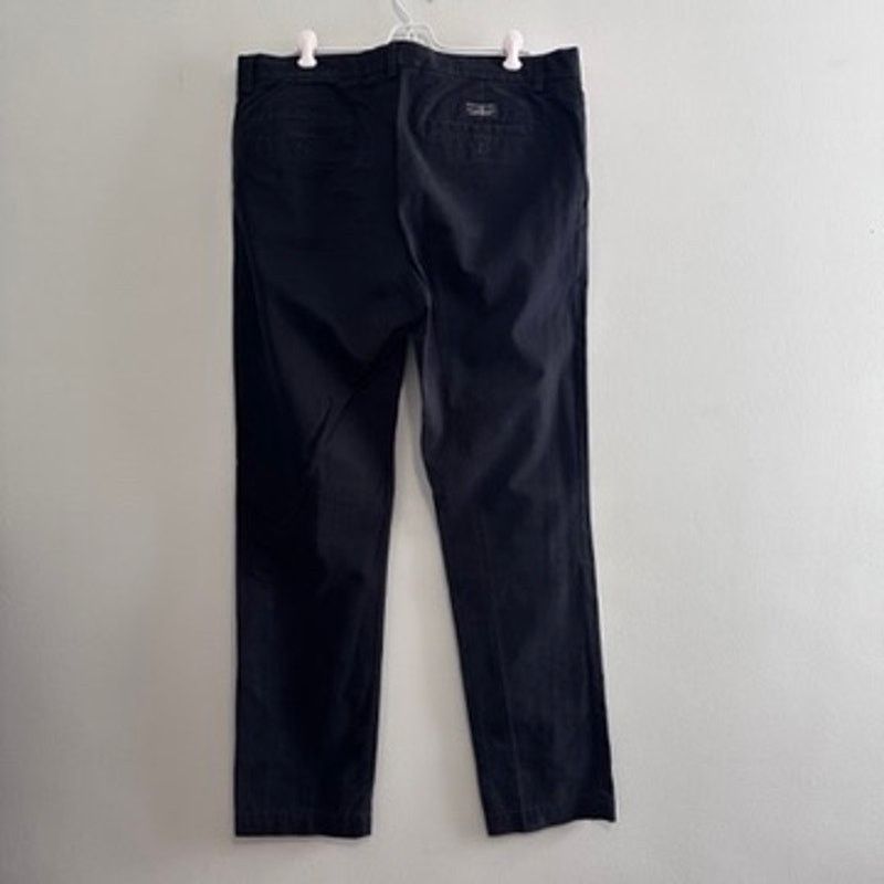 Banana Republic Banana Republic navy Fulton chino pants size 35 Size US 35 - 3 Thumbnail