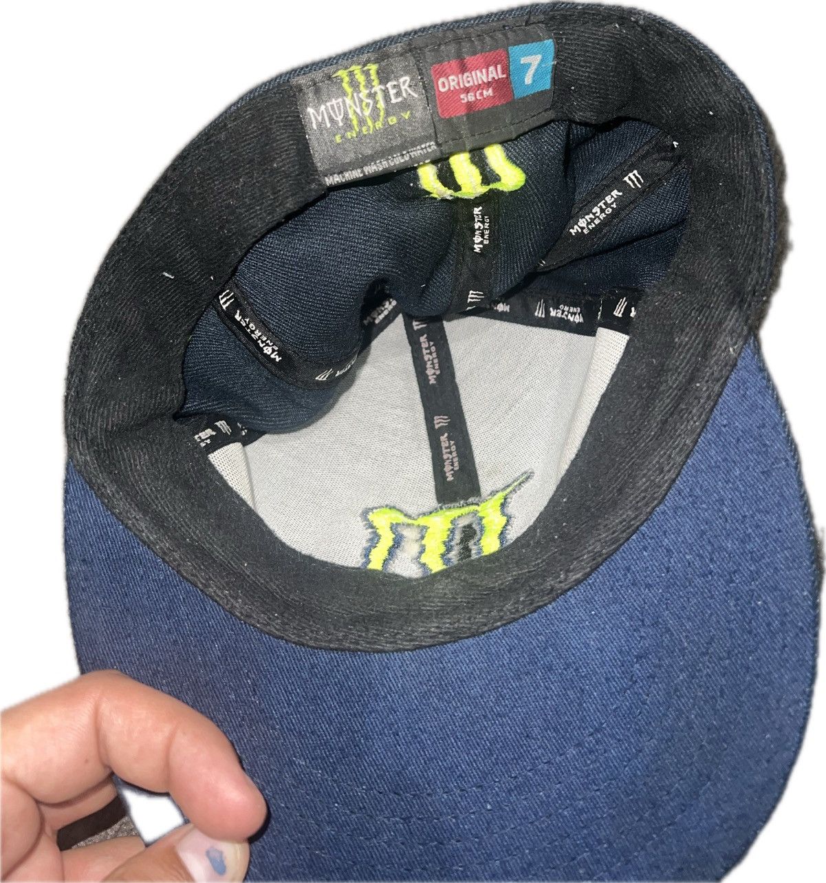 Other Monster fitted hat In black and green Size ONE SIZE - 5 Thumbnail