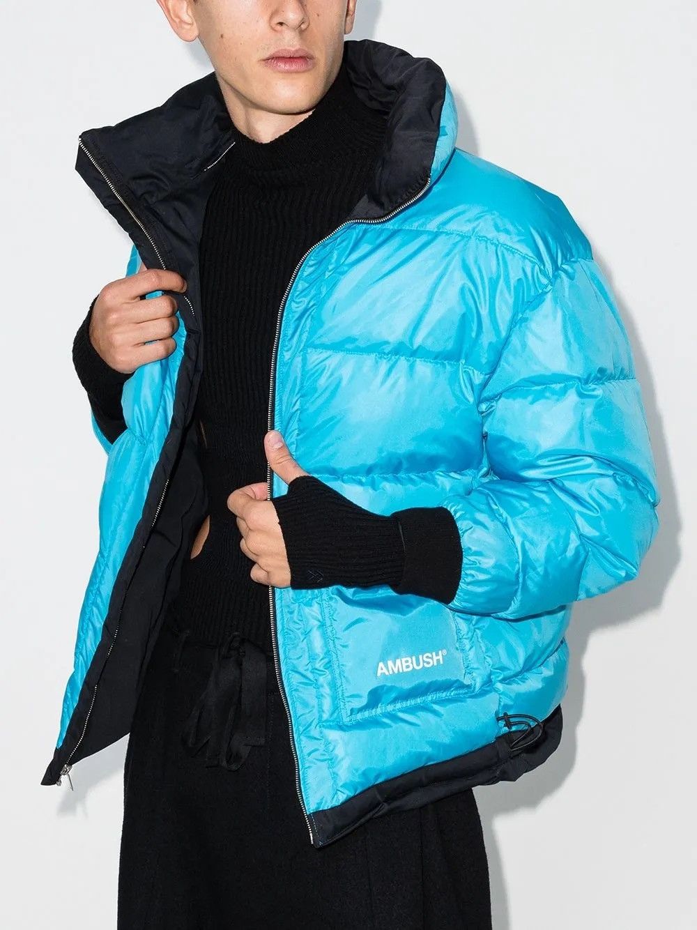 Ambush Design Autre Marque Ambush Reversible Down Puffer Jacket Blue Size US S / EU 44-46 / 1 - 1 Thumbnail