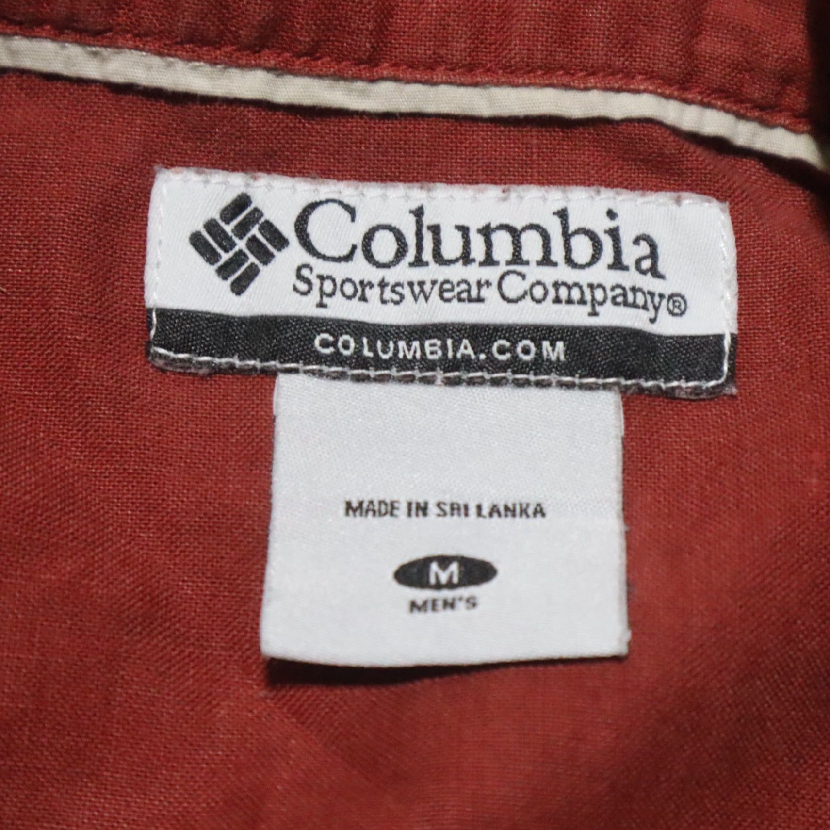 Vintage Columbia Shirt Button-Up Short Sleeve Adult M Red Size US M / EU 48-50 / 2 - 3 Thumbnail