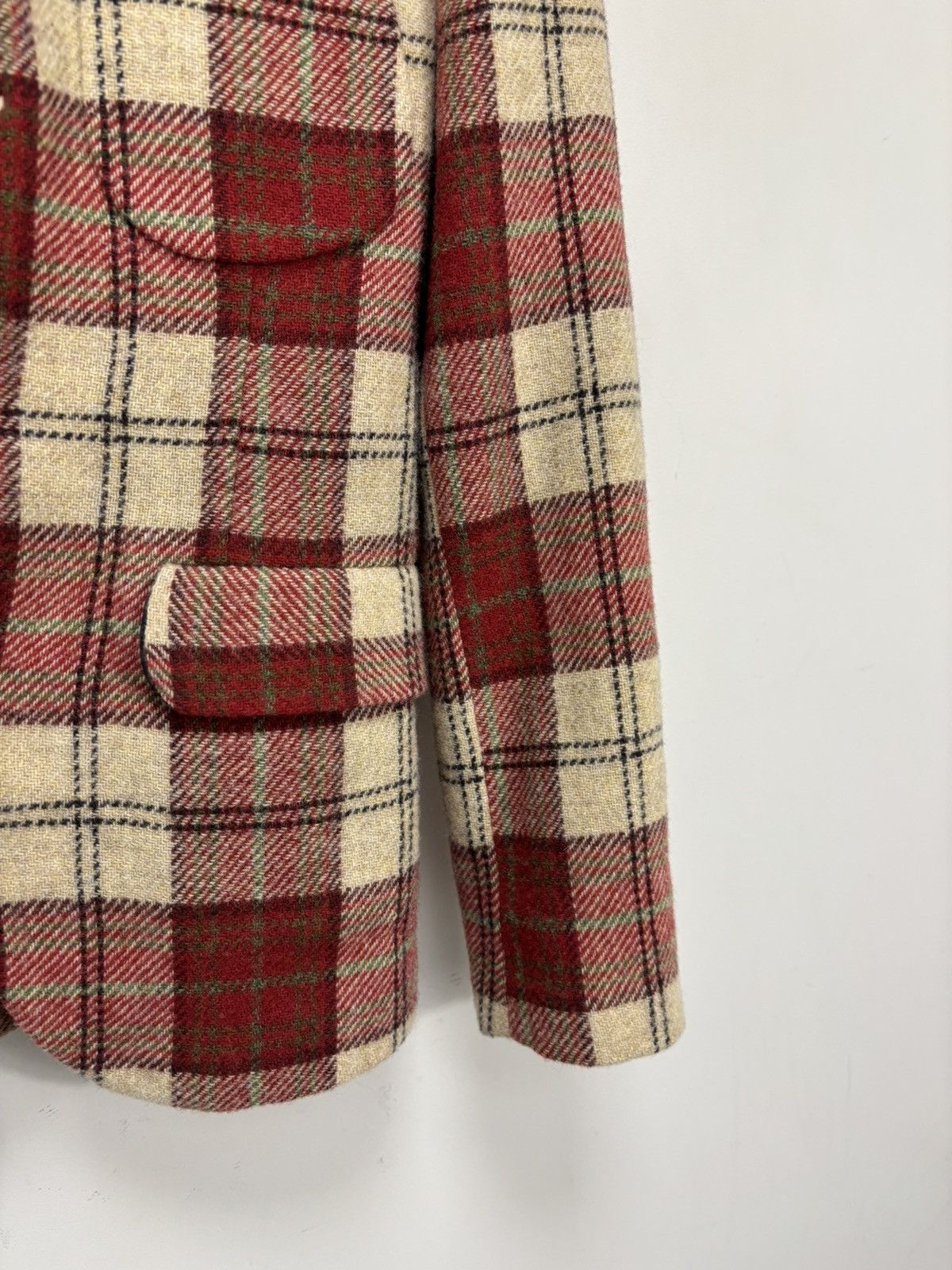 Other Luis Trenker Women’s Plaid Check Alpine Wool Blazer Jacket Size XL / US 12-14 / IT 48-50 - 8 Thumbnail