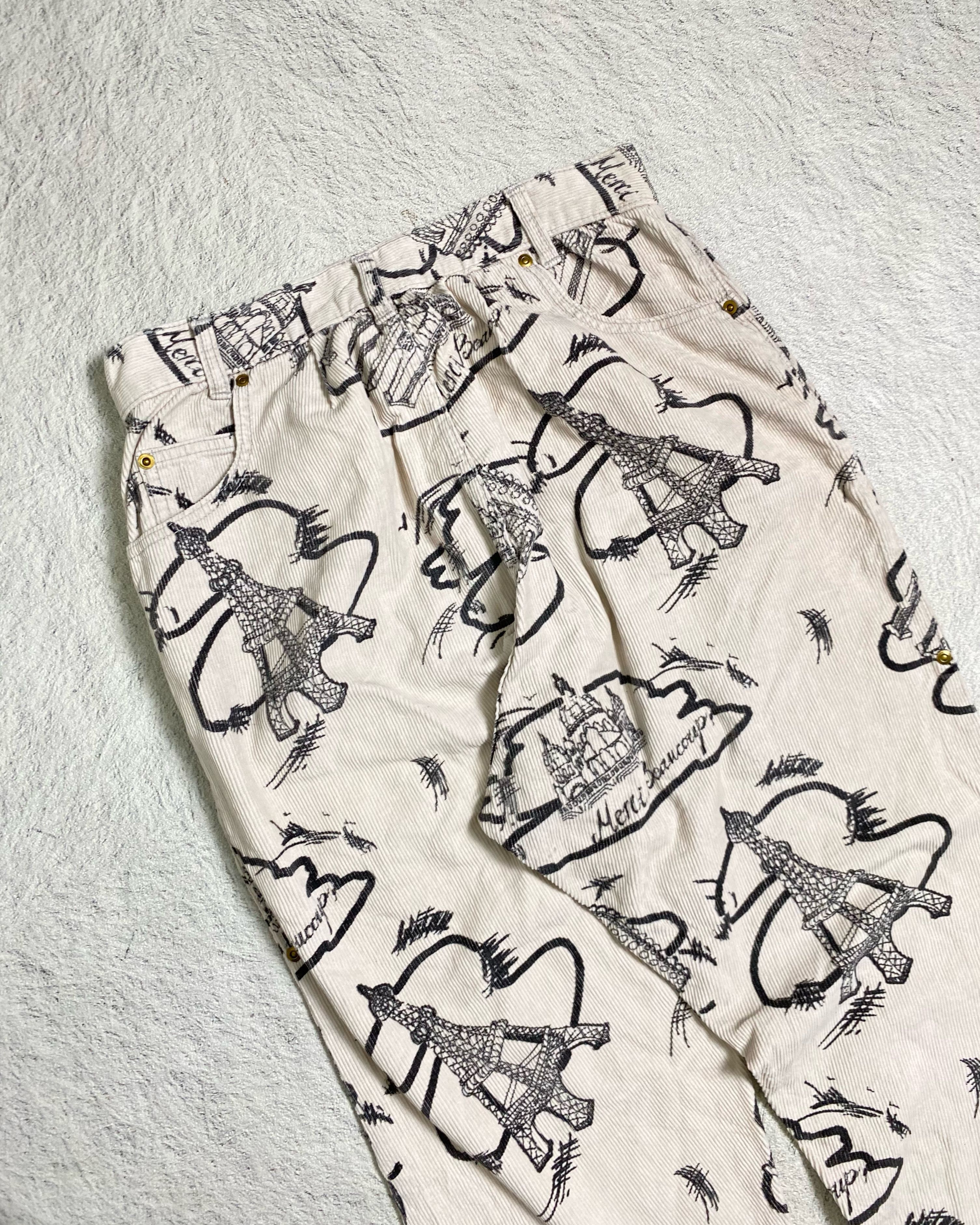 Issey Miyake Mercibeaucoup Issey Miyake Paris Pattern Japanese brand Size US 30 / EU 46 - 10 Thumbnail