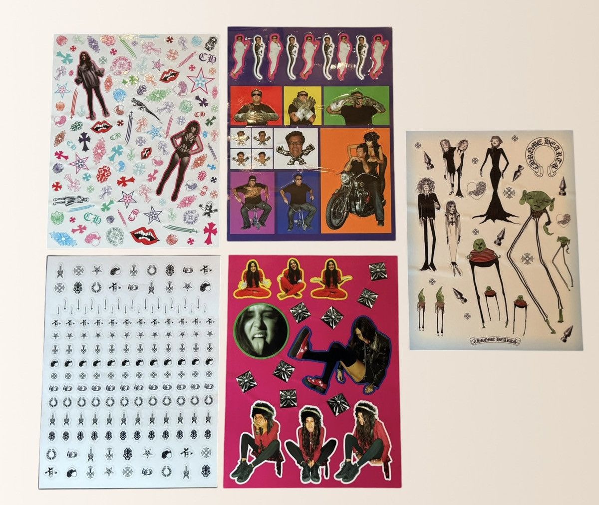 Chrome Hearts Chrome Hearts sticker sheets (authentic) Size ONE SIZE - 1 Thumbnail