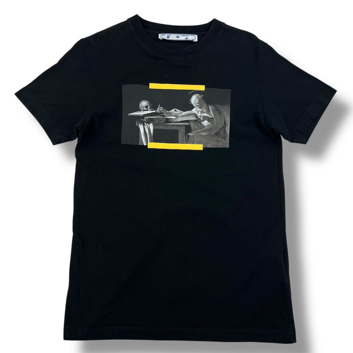 Off-White Off-White Yellow Caravaggio T Shirt Size US S / EU 44-46 / 1 - 2 Thumbnail