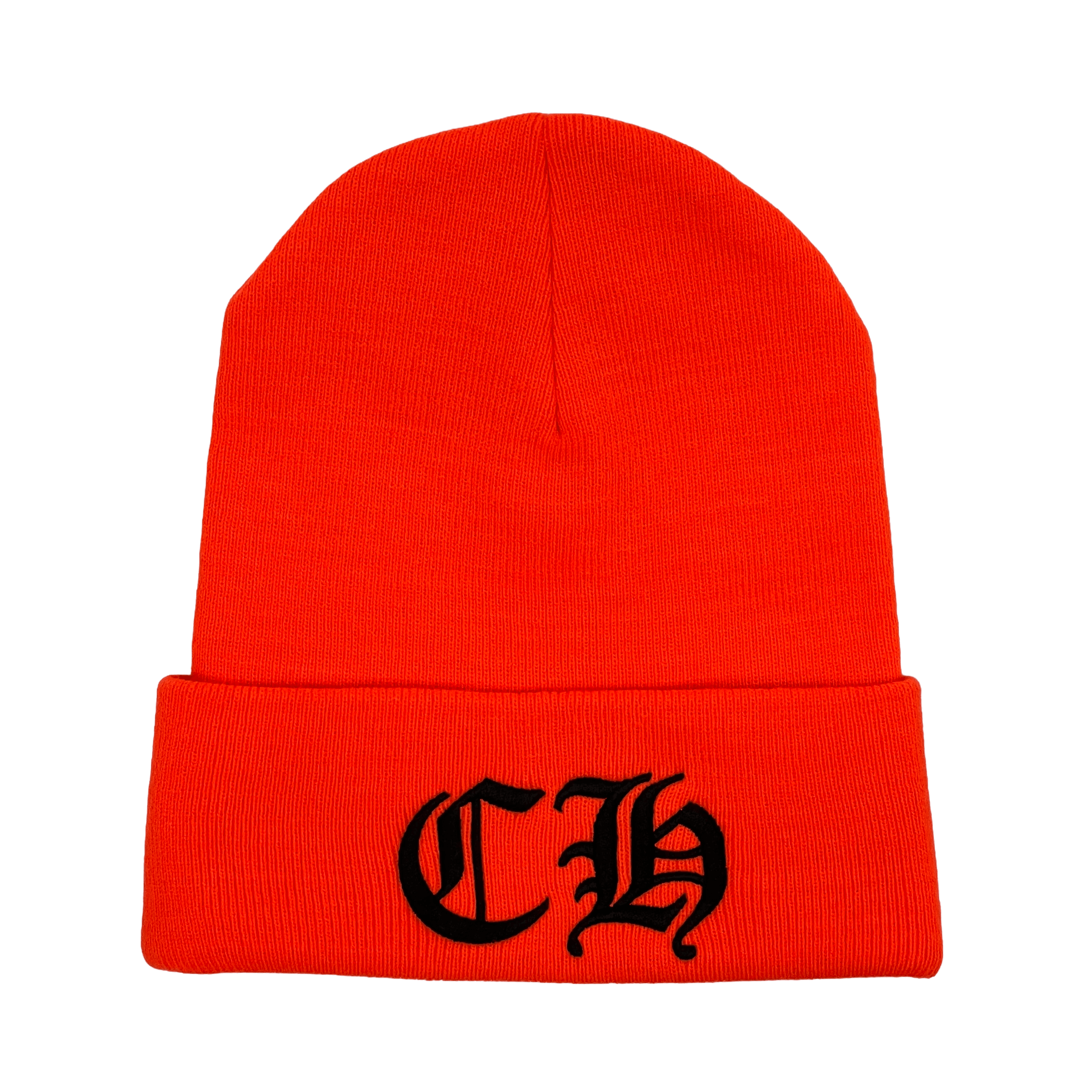 Chrome Hearts Watch Cap Beanie Orange Size ONE SIZE - 1 Thumbnail