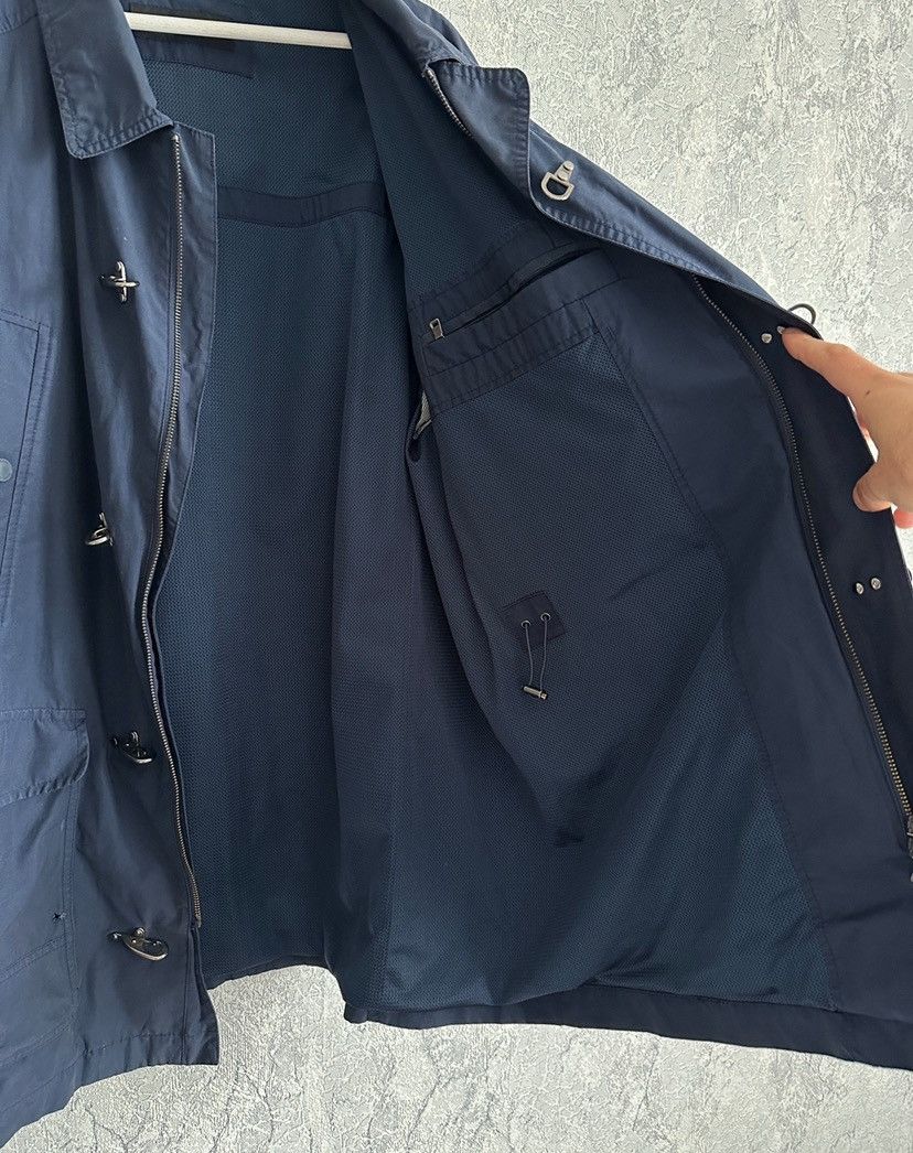 Vintage Hugo Boss fireman buckle coat jacket XL navy Size US XL / EU 56 / 4 - 9 Thumbnail
