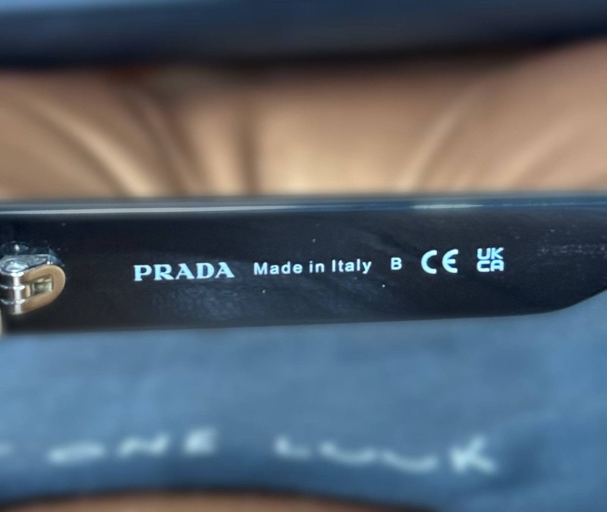 Prada Prada PR 13YS 1AB5S0 black lenses sunglasses 52mm Box Cloth Size ONE SIZE - 6 Thumbnail