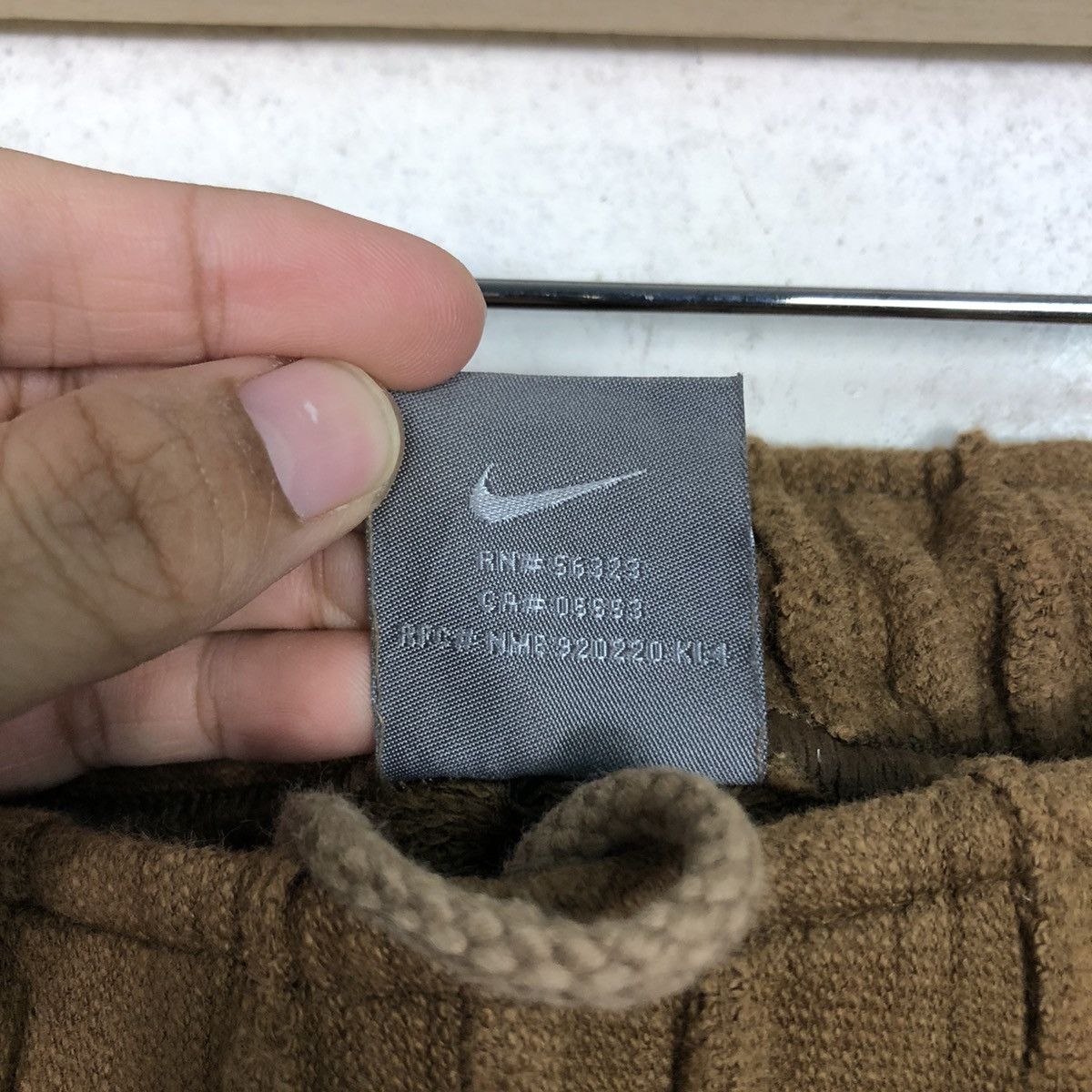 Nike 📌Vintage Nike Jogger Pants Rich Brown Size US 30 / EU 46 - 17 Thumbnail