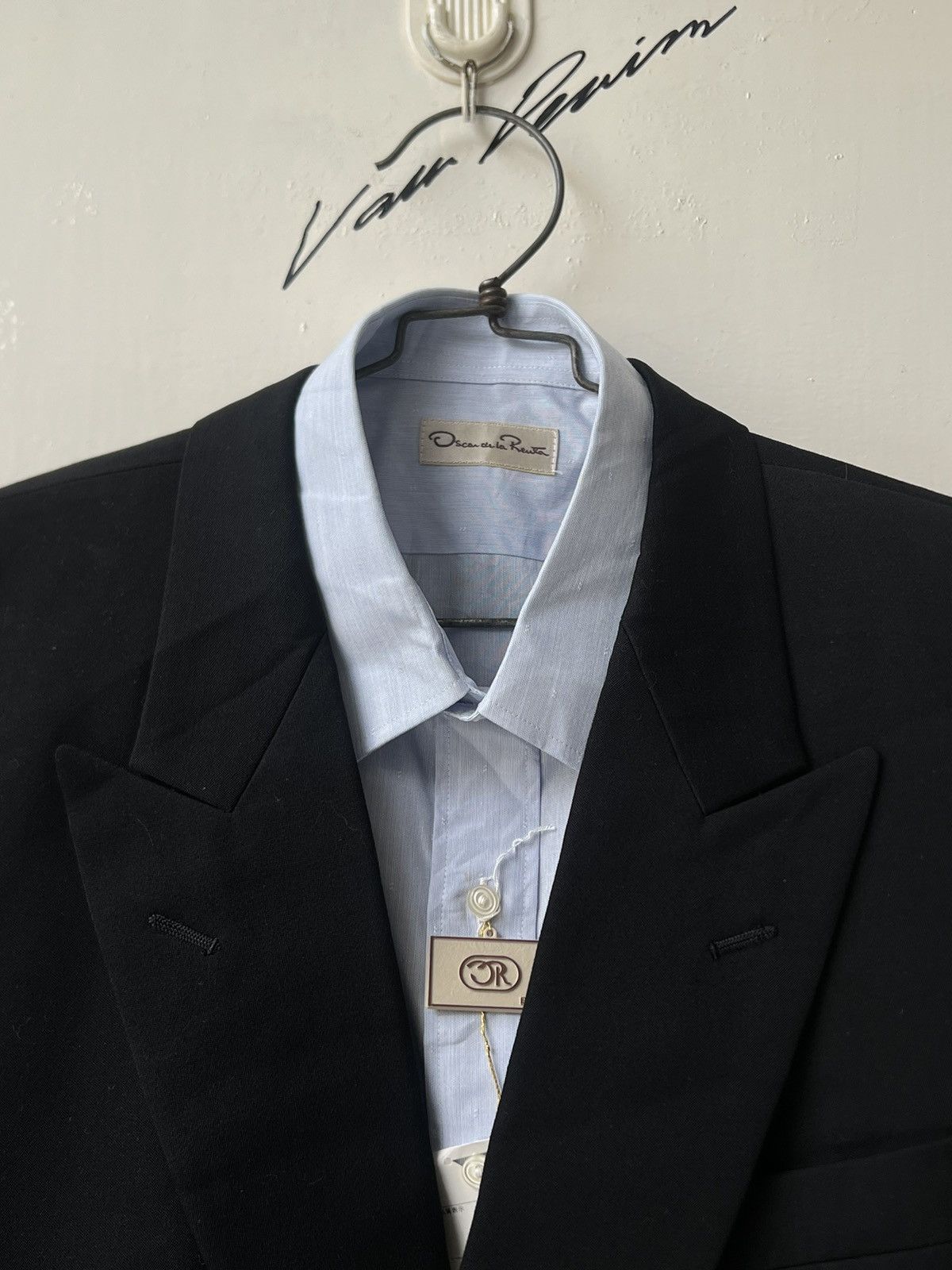 Oscar De La Renta Oscar De La Renta Shirt Suit Size 52L - 13 Thumbnail