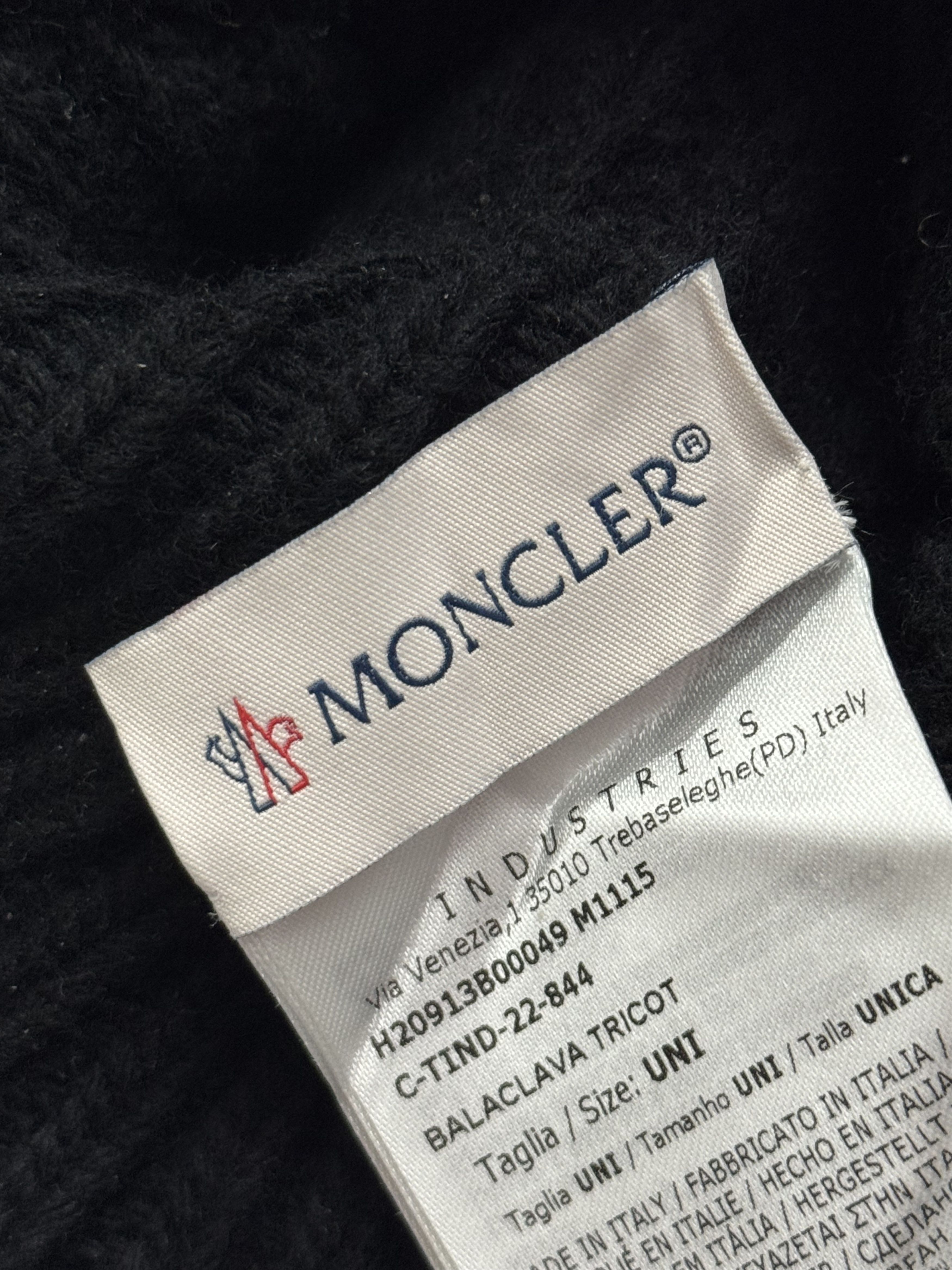 Moncler Moncler BALACLAVA virgin wool Size ONE SIZE - 7 Thumbnail