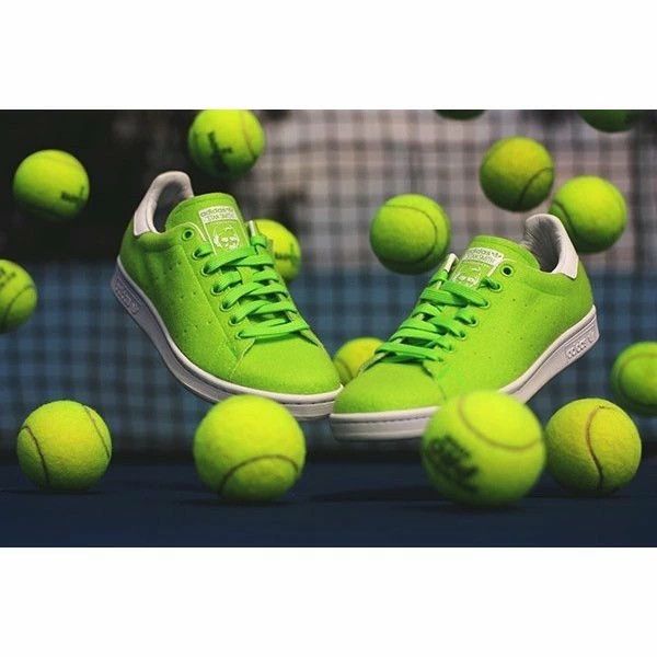 Adidas × Pharrell Adidas x Pharrell Stan Smith 'Tennis Green' Size US 7 / EU 40 - 23 Thumbnail