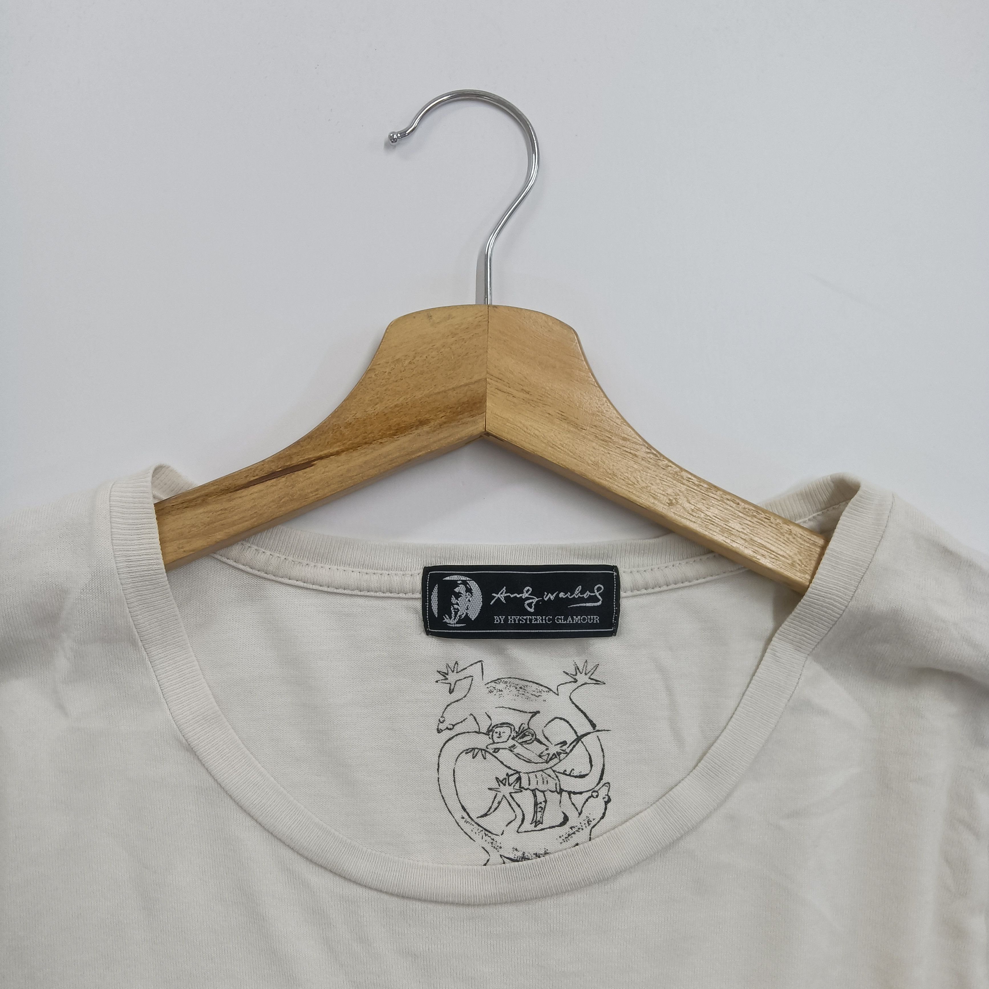 Andy Warhol × Hysteric Glamour Hysteric Glamour x Andy Warhol Your 15 Minutes Are Up #C Size US M / EU 48-50 / 2 - 4 Thumbnail