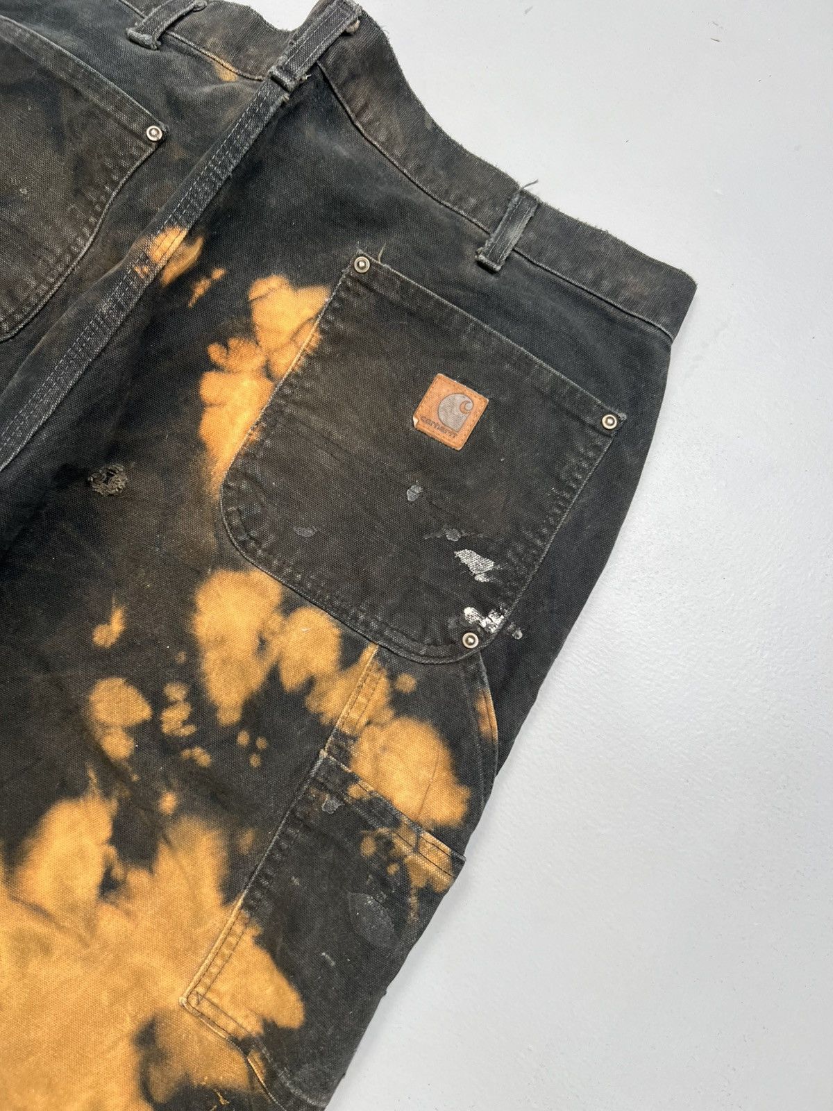 Carhartt Vintage bleached carhartt double knee Size US 38 / EU 54 - 13 Thumbnail
