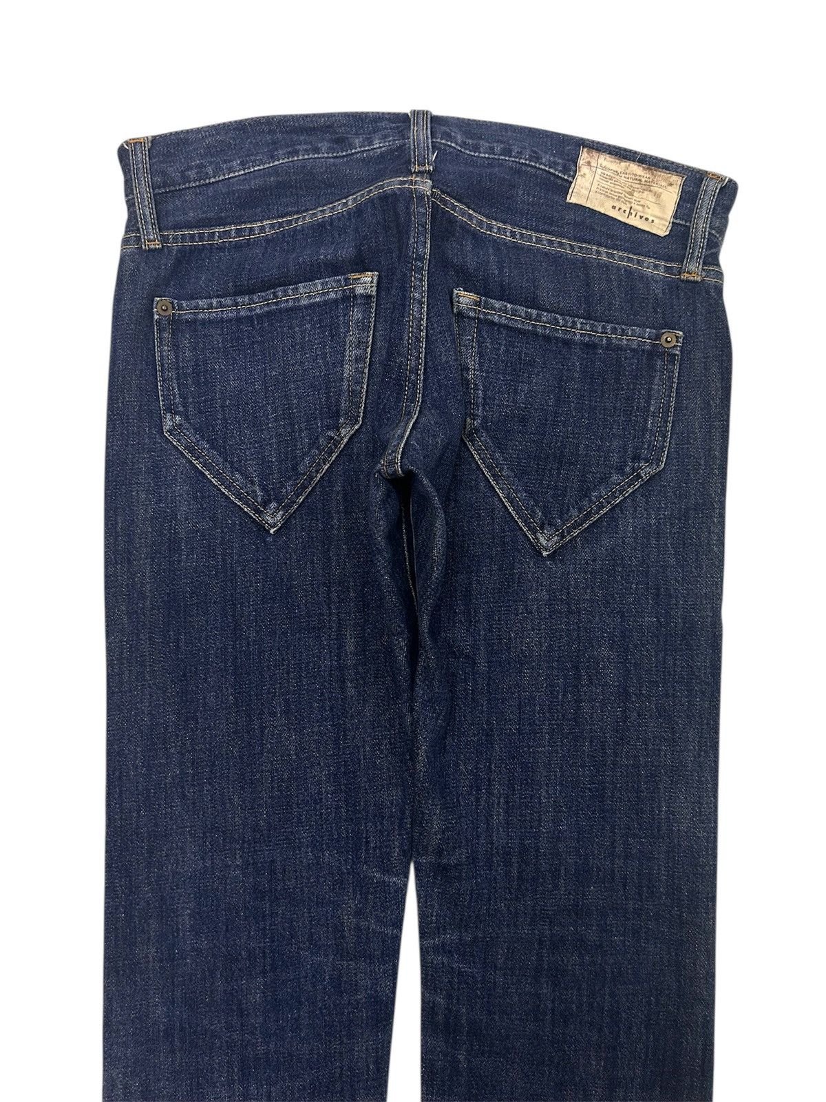 Japanese Brand Vintage Japanese Archives Denim Slim Fits Regular Jeans Size US 32 / EU 48 - 5 Thumbnail