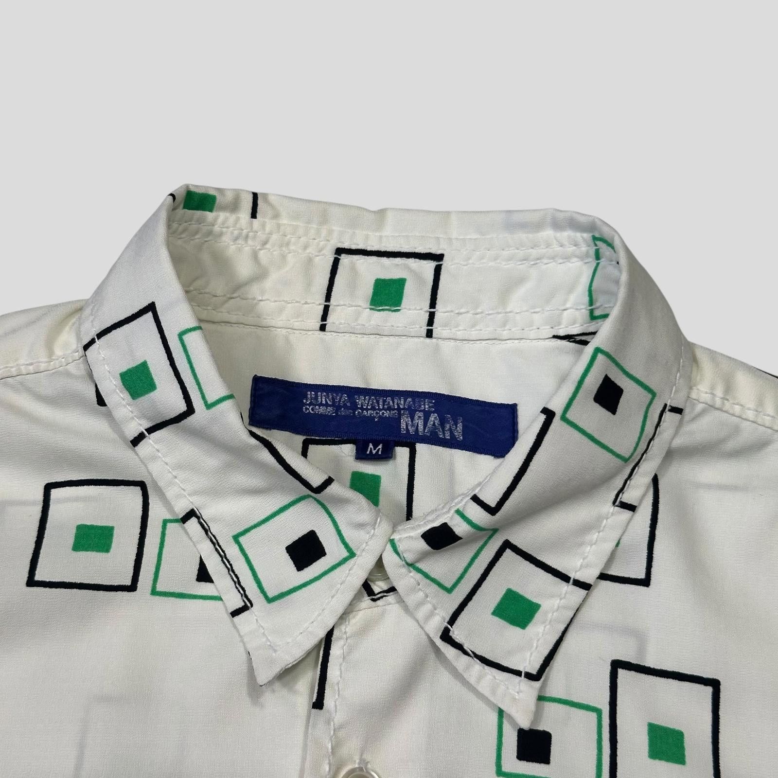 Junya Watanabe Junya Watanabe MAN 2004 Geometric Water Resistant Shirt - M Size US M / EU 48-50 / 2 - 2 Thumbnail