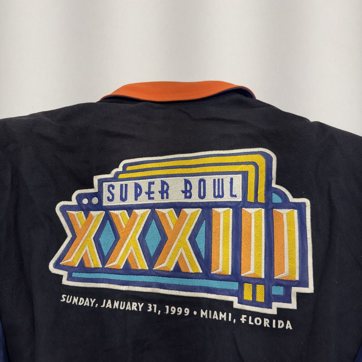 Jeff Hamilton × NFL × Vintage Vintage Super Bowl XXXIII jacket Size US XXL / EU 58 / 5 - 3 Thumbnail