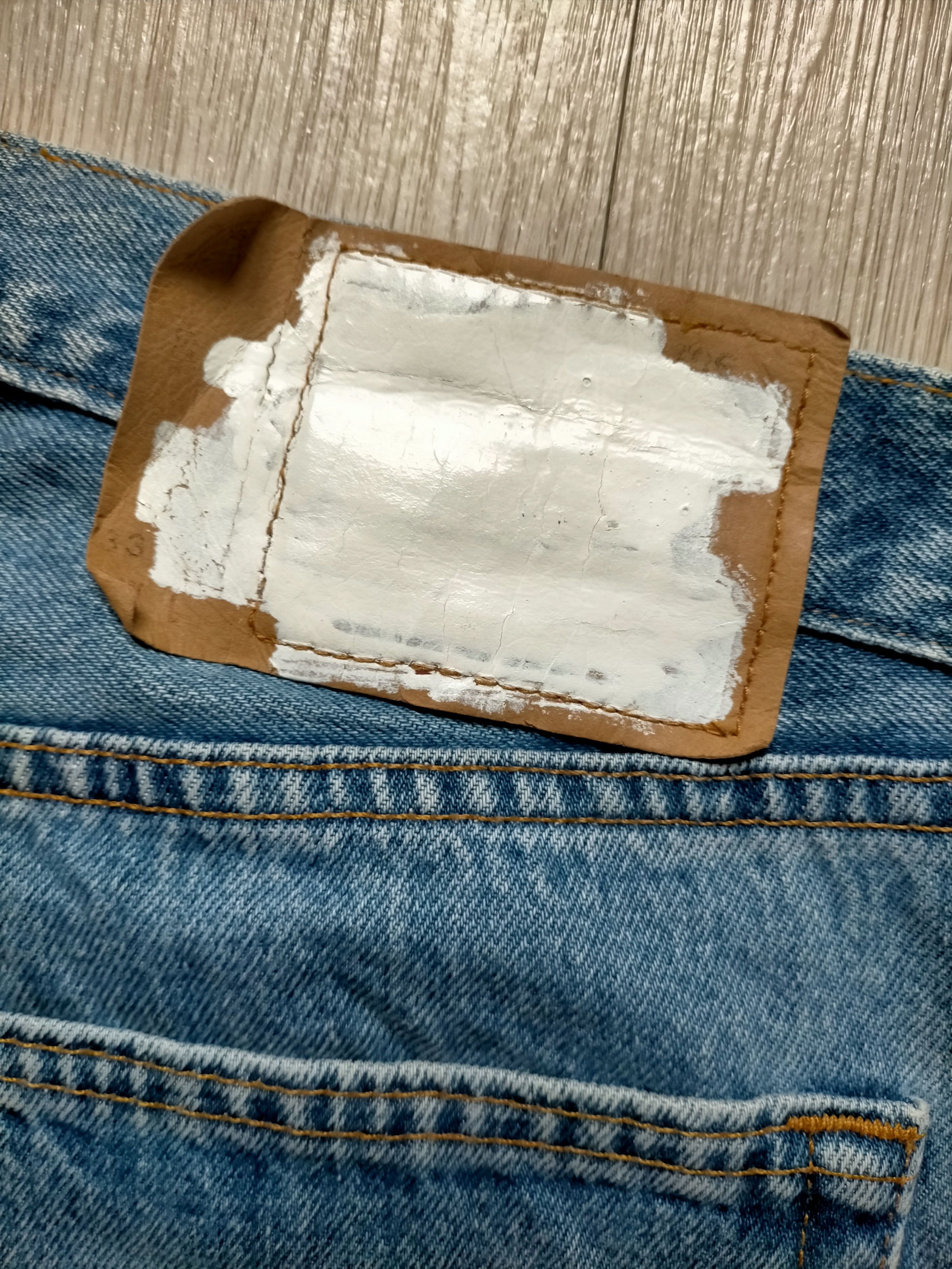 Levi's Vintage Levis 501 x Old Park Upcycle Blue Jeans Size US 30 / EU 46 - 17 Thumbnail