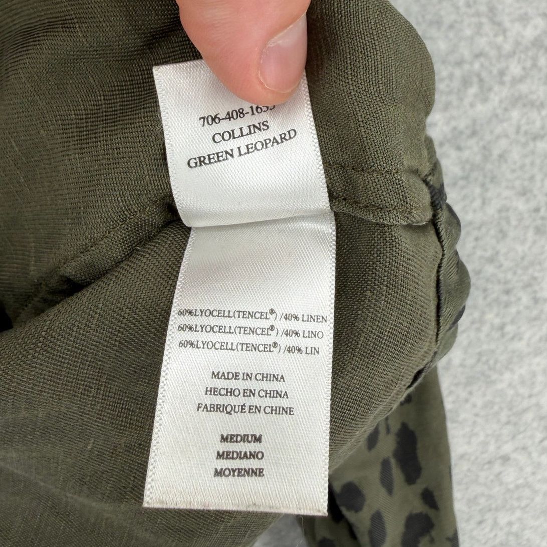 Rails Rails Collins GreenLeopard Zippered Lightweight Jacket Size M / US 6-8 / IT 42-44 - 8 Thumbnail
