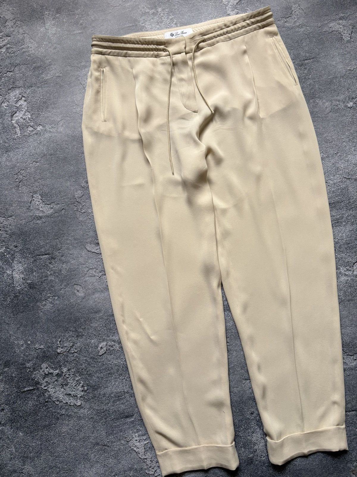 Loro Piana Loro Piana Luxury Silk Woman’s Trousers Pants Size 42 Size 28" / US 6 / IT 42 - 3 Thumbnail