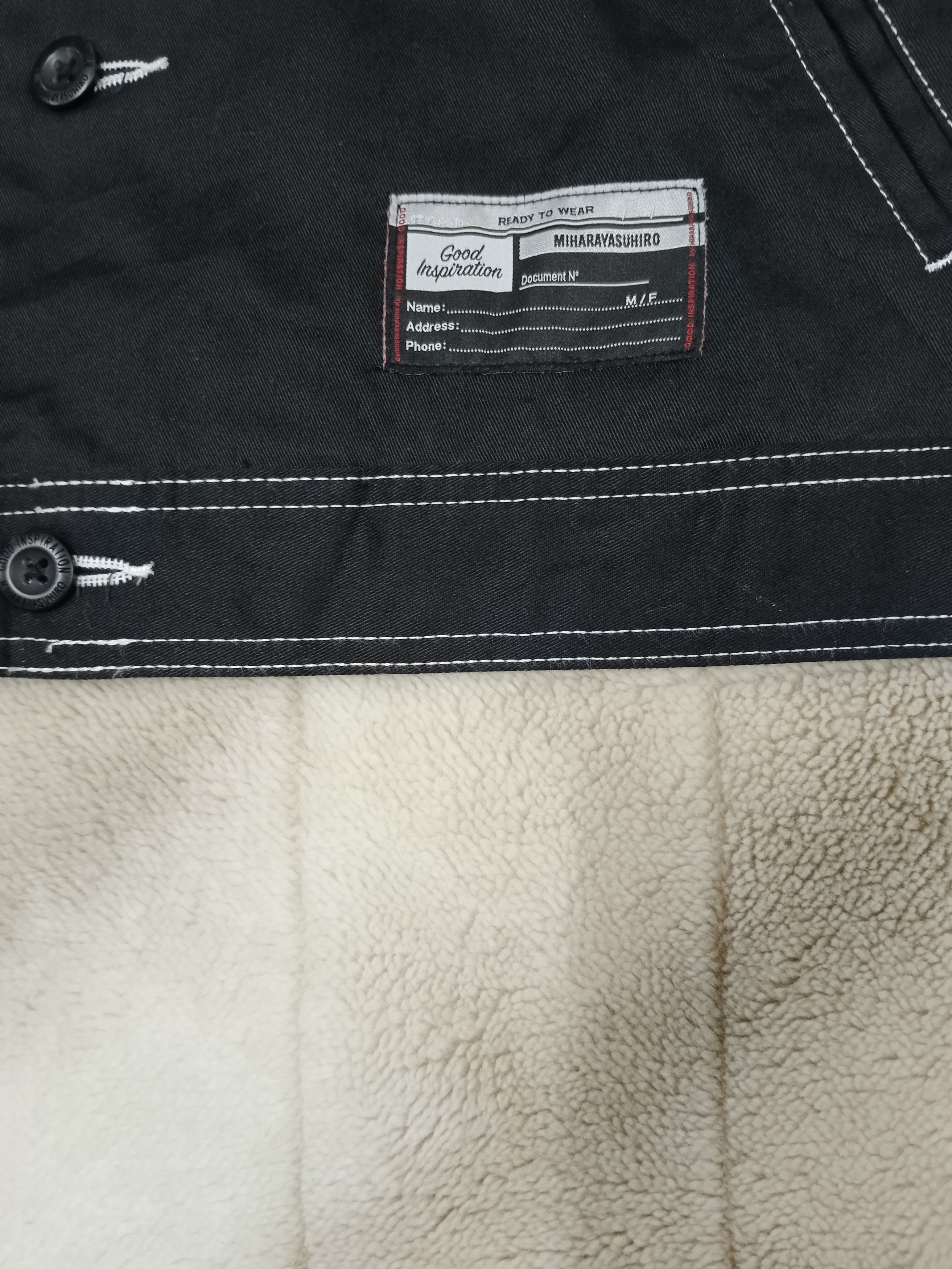 GU × Maison MIHARA YASUHIRO GOOD INSPIRATION MIHARA YASUHIRO X GU JACKET Size US S / EU 44-46 / 1 - 6 Thumbnail