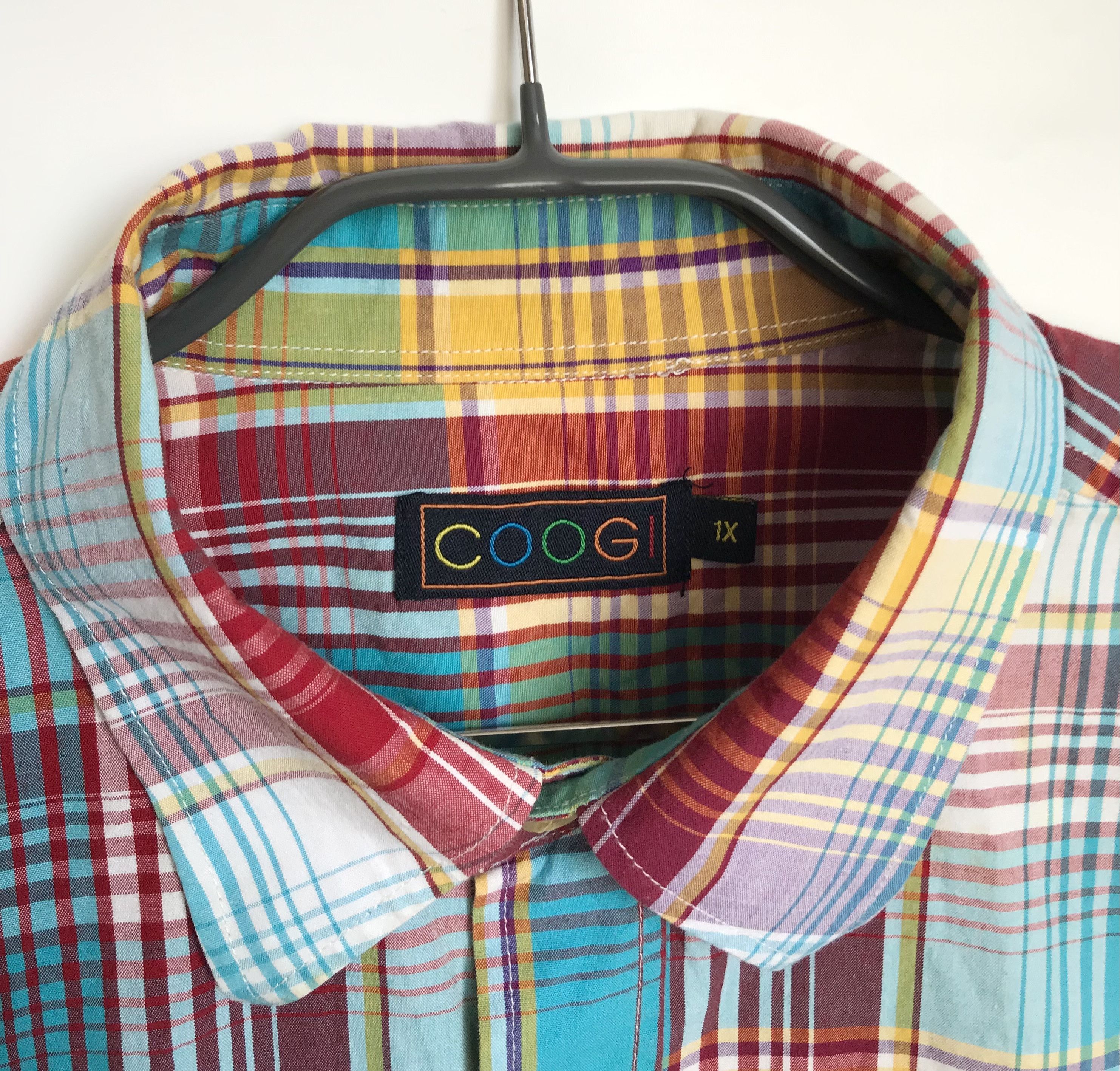 Coogi Coogi Short sleeve Shirt Big Logo Multicolor Size US XL / EU 56 / 4 - 4 Thumbnail