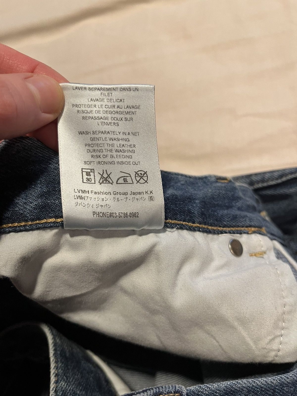 Givenchy Givenchy straight leg print denim pans. Size US 28 / EU 44 - 13 Thumbnail