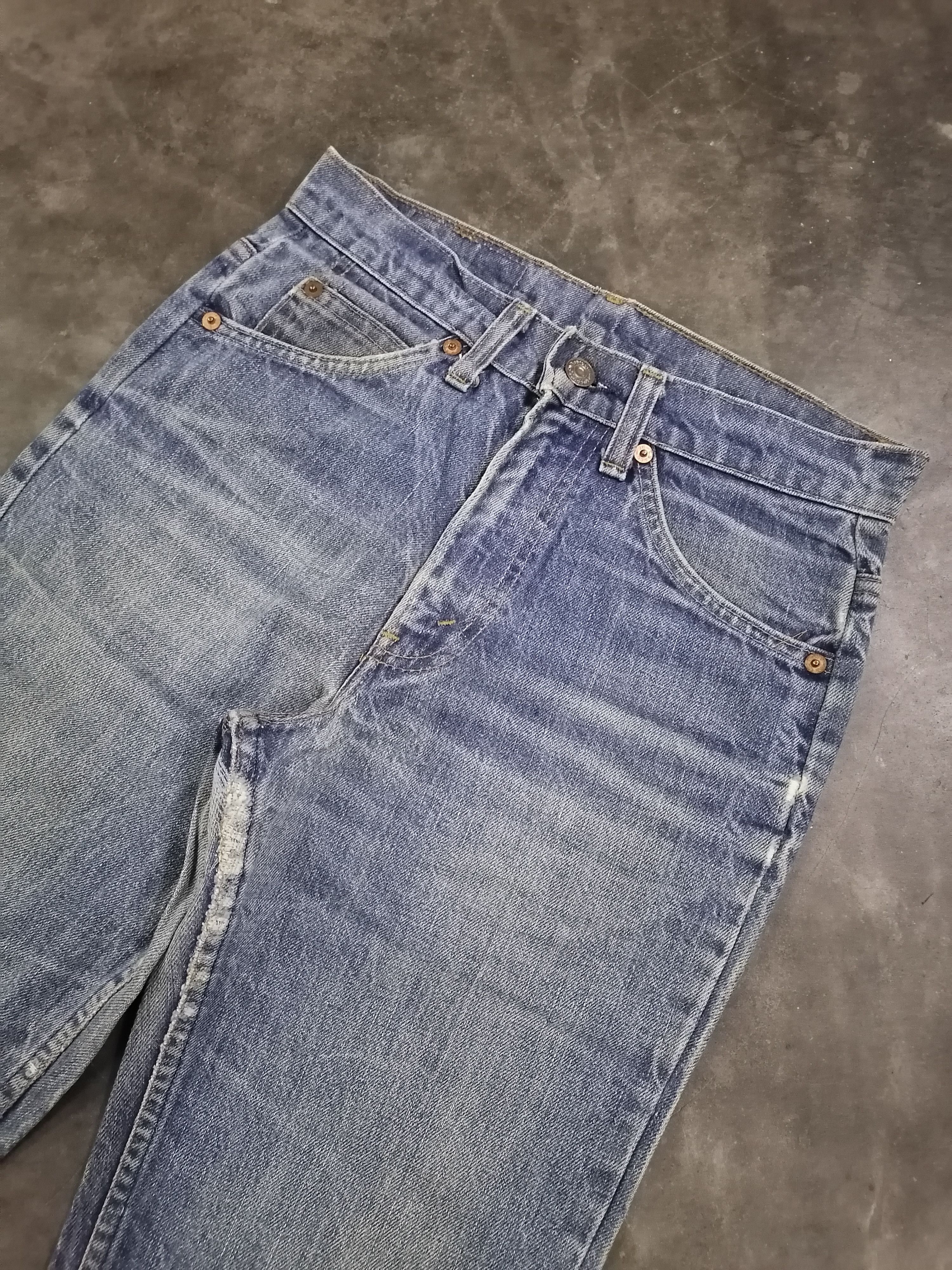 Levi's × Levi's Vintage Clothing Flare Vintage 70s Levi's 517 Orange Tab Stamp 8 Denim Pants Size US 27 - 3 Thumbnail