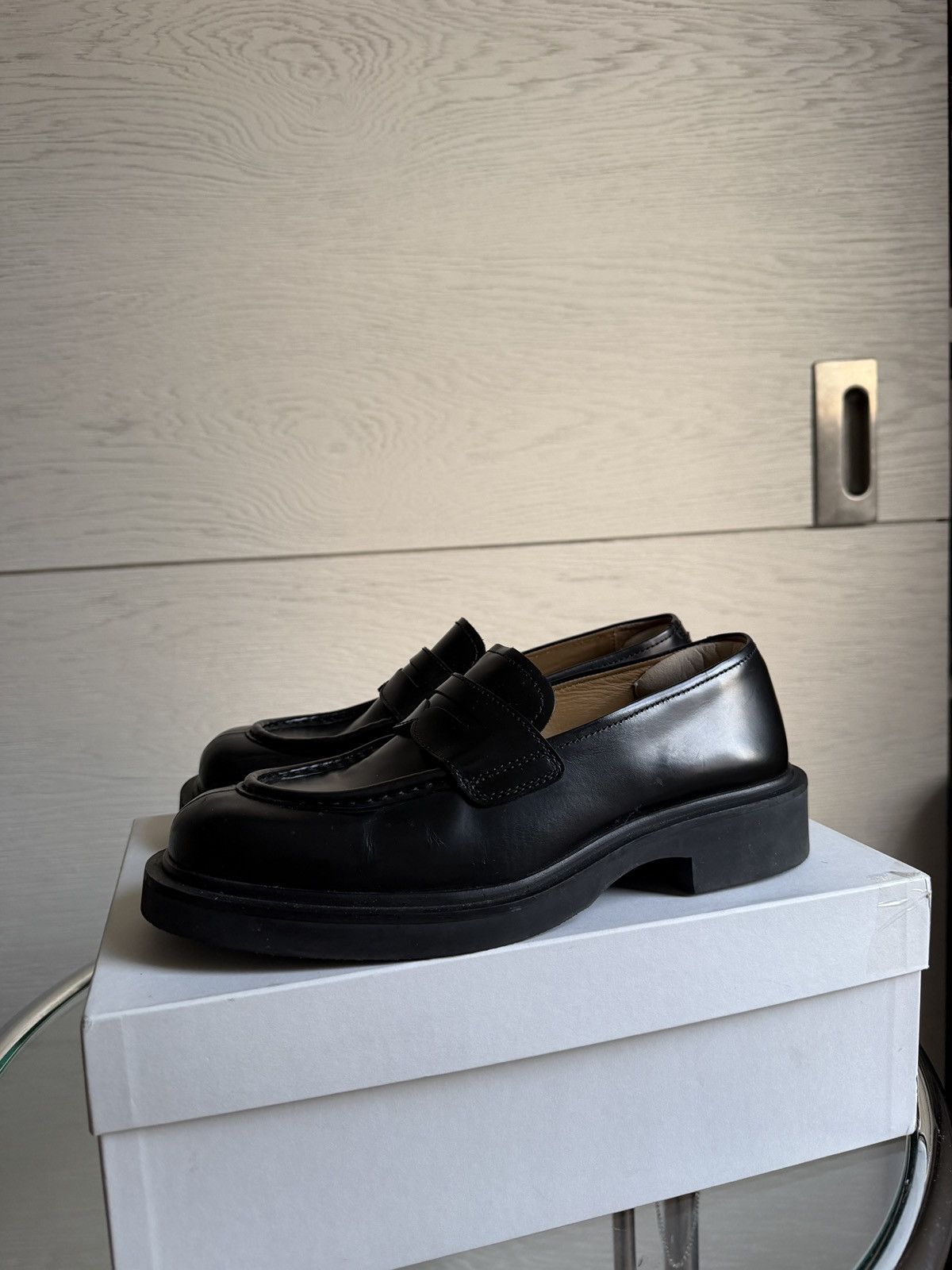Sandro Sandro Chunky Leather Loafer Size US 9.5 / EU 42-43 - 1 Thumbnail