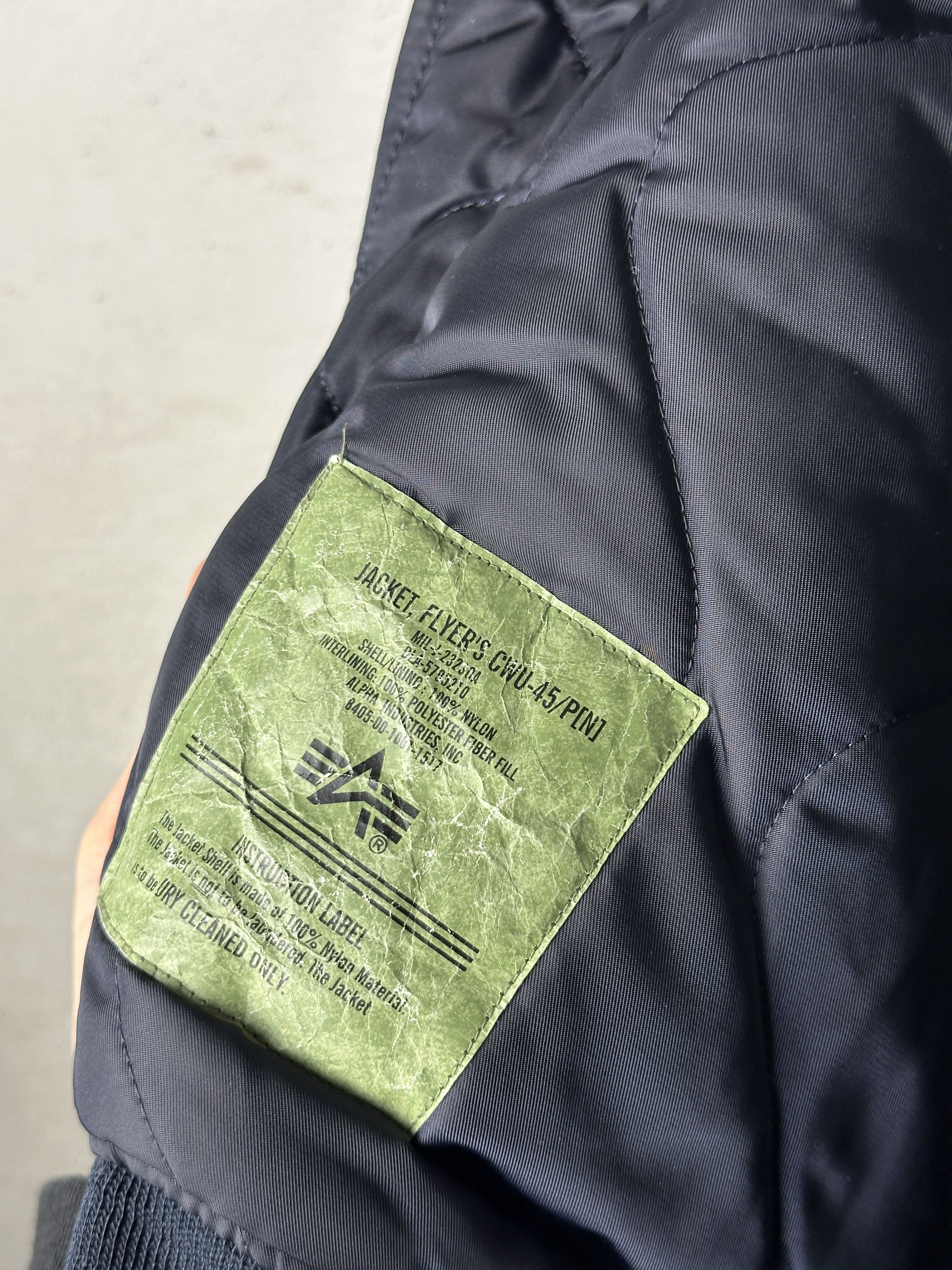 Alpha Industries Vintage Alpha Industries USAF With Patches Bomber Jacket Size US XXL / EU 58 / 5 - 9 Thumbnail