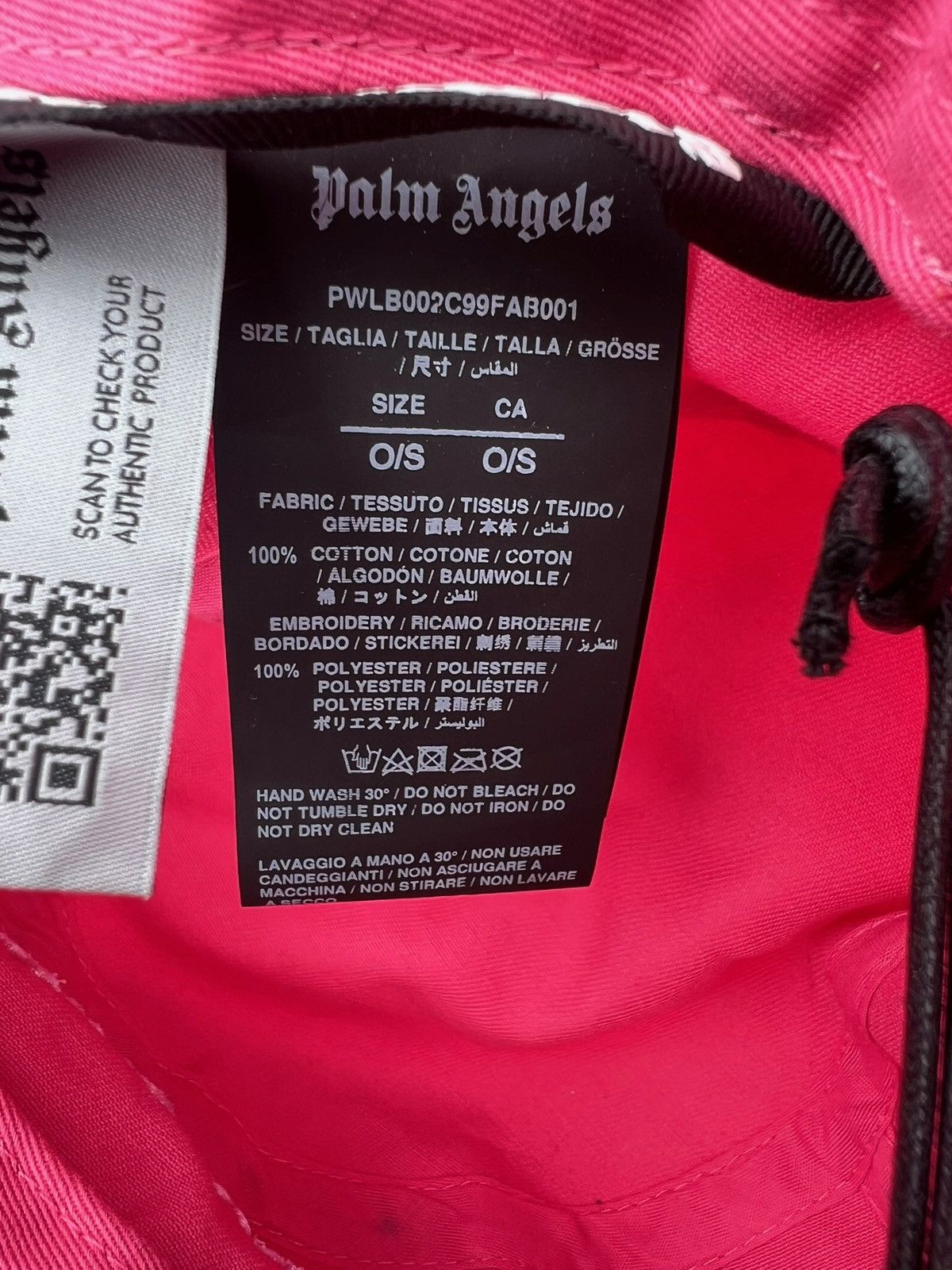Palm Angels Palm Angels Bucket Hat Size ONE SIZE - 8 Thumbnail